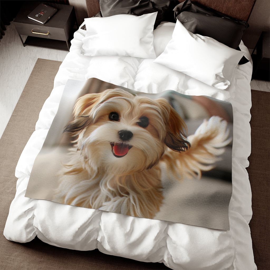 Sweatshirt Blanket – Plush Fleece Throw, 2 Size Options