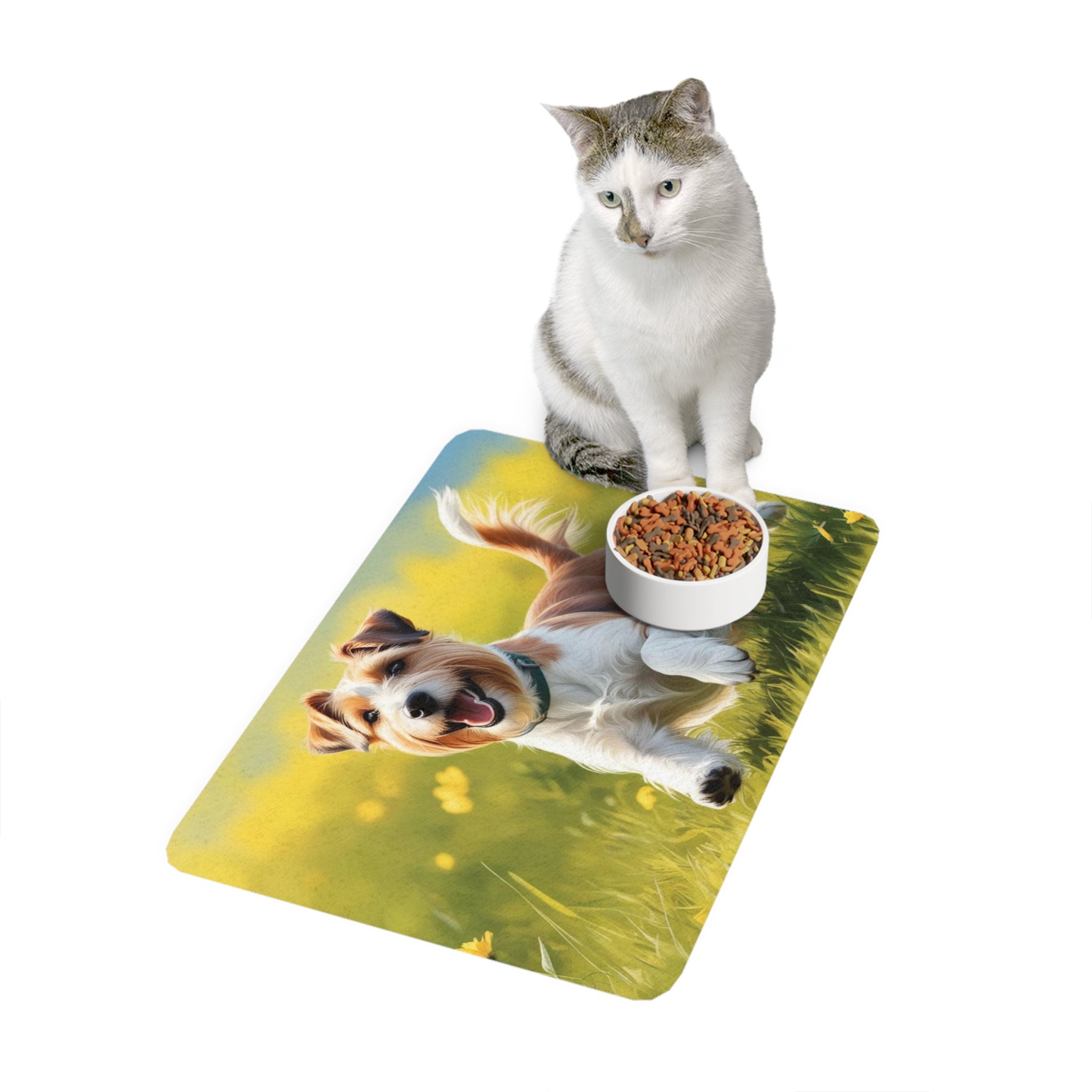 Non-Slip Pet Food Mat – Waterproof Feeding Mat for Dogs