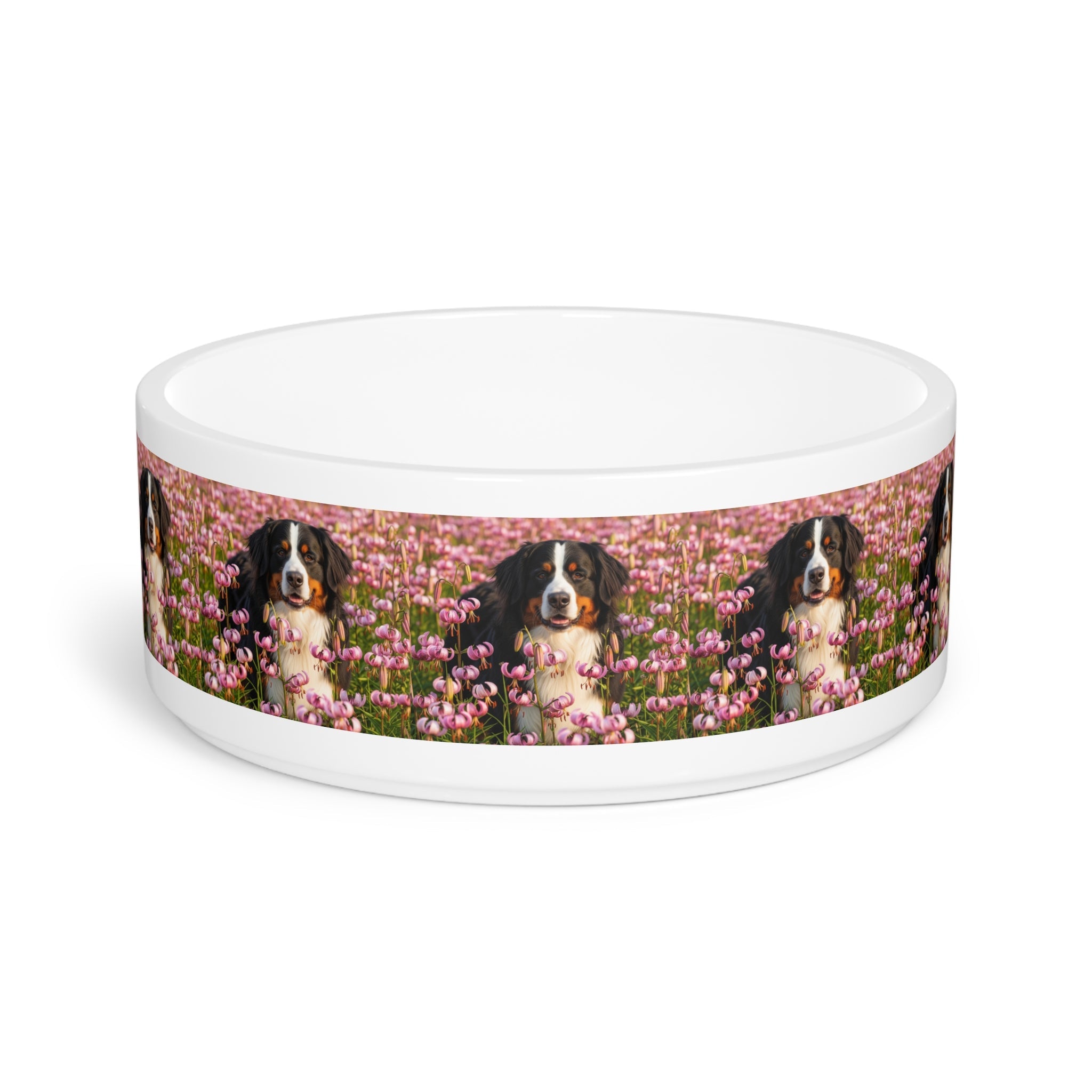 Ceramic Pet Bowl – 16 oz Dog Feeding Bowl