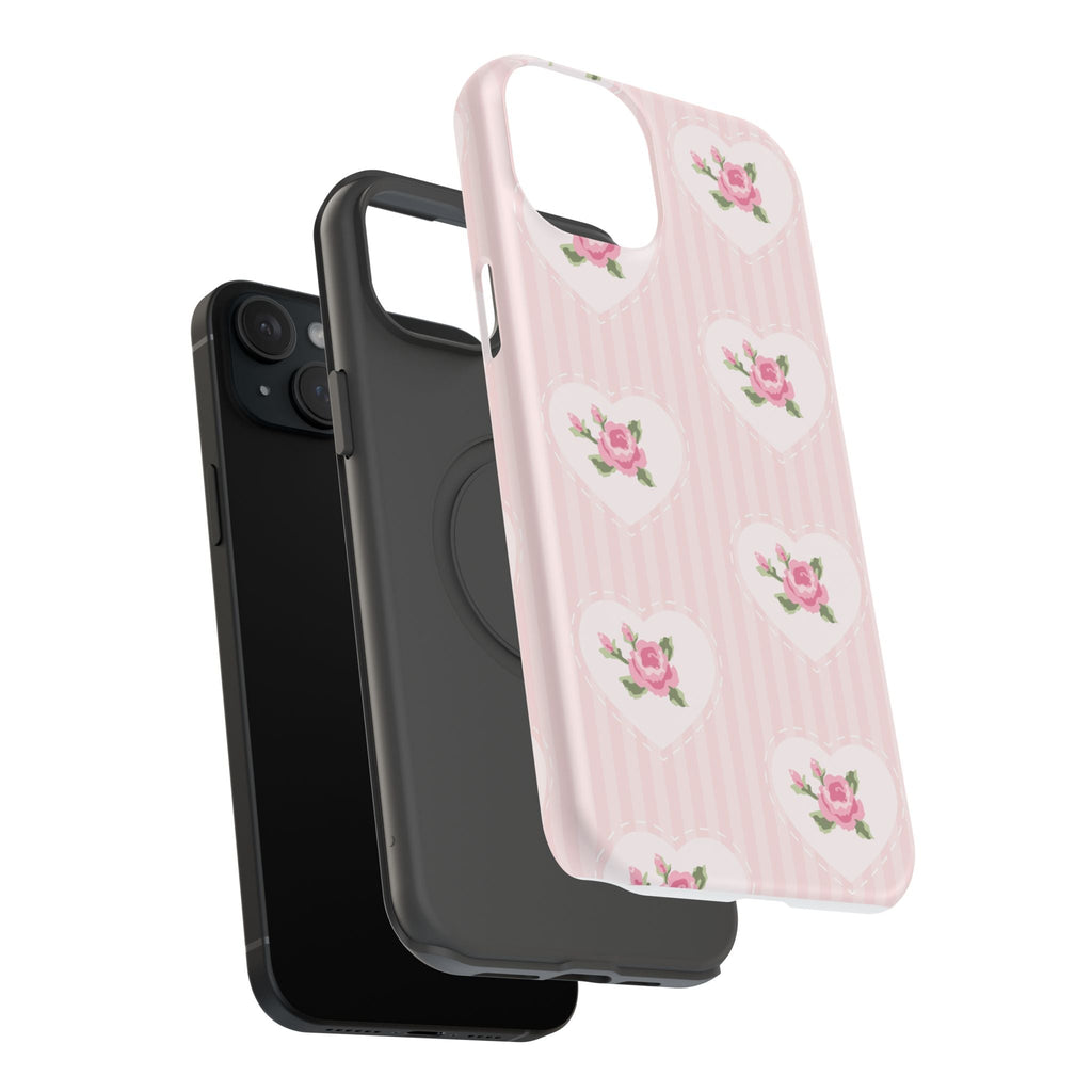 Customizable: Floral Heart Phone Case