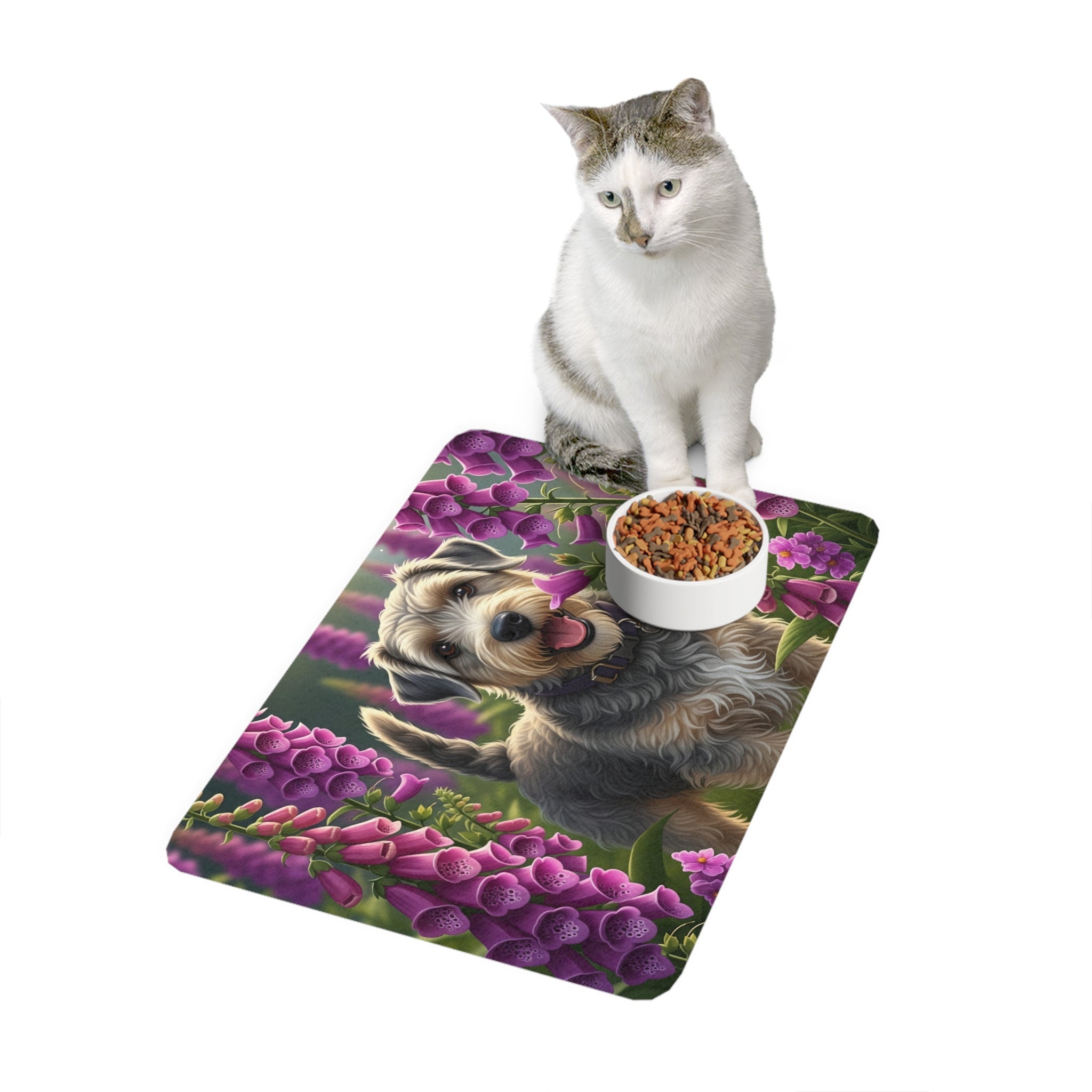 Non-Slip Pet Food Mat – Waterproof Feeding Mat for Dogs