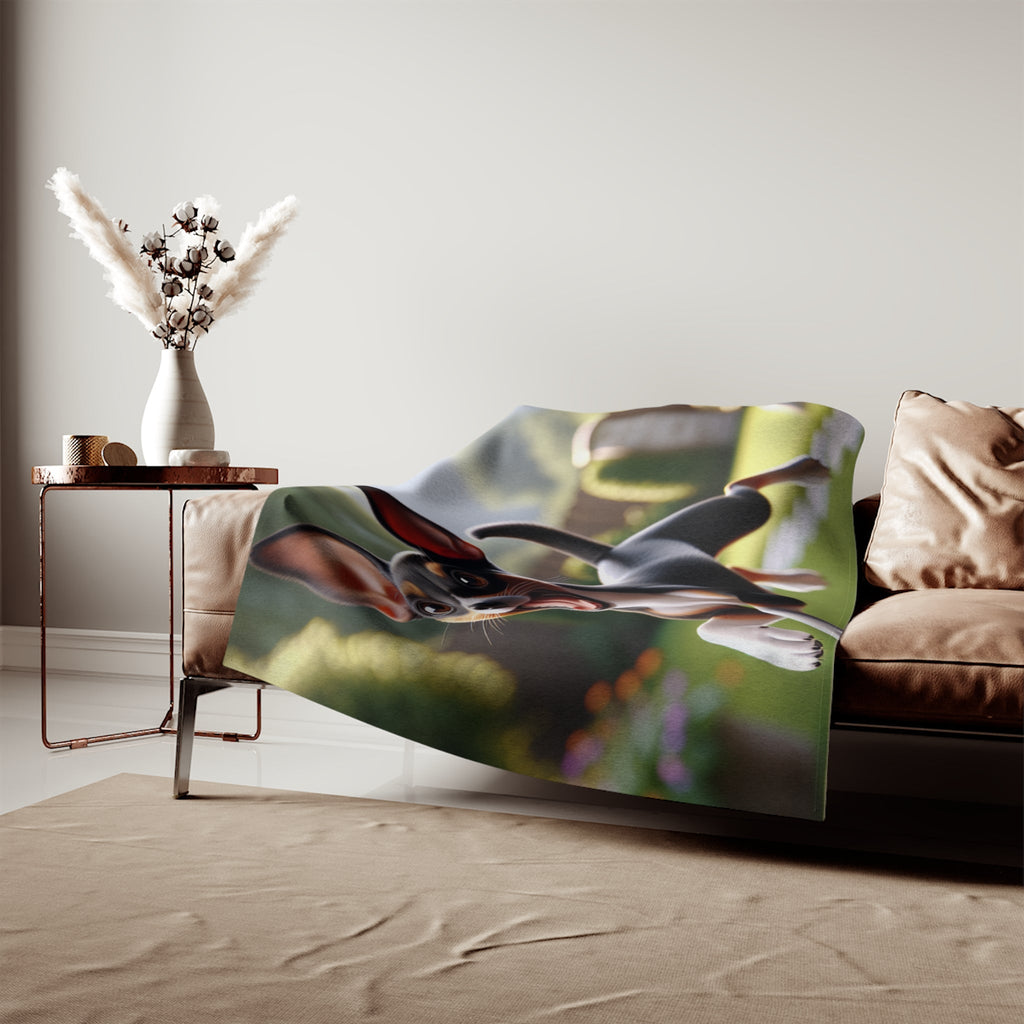 Sweatshirt Blanket – Plush Fleece Throw, 2 Size Options