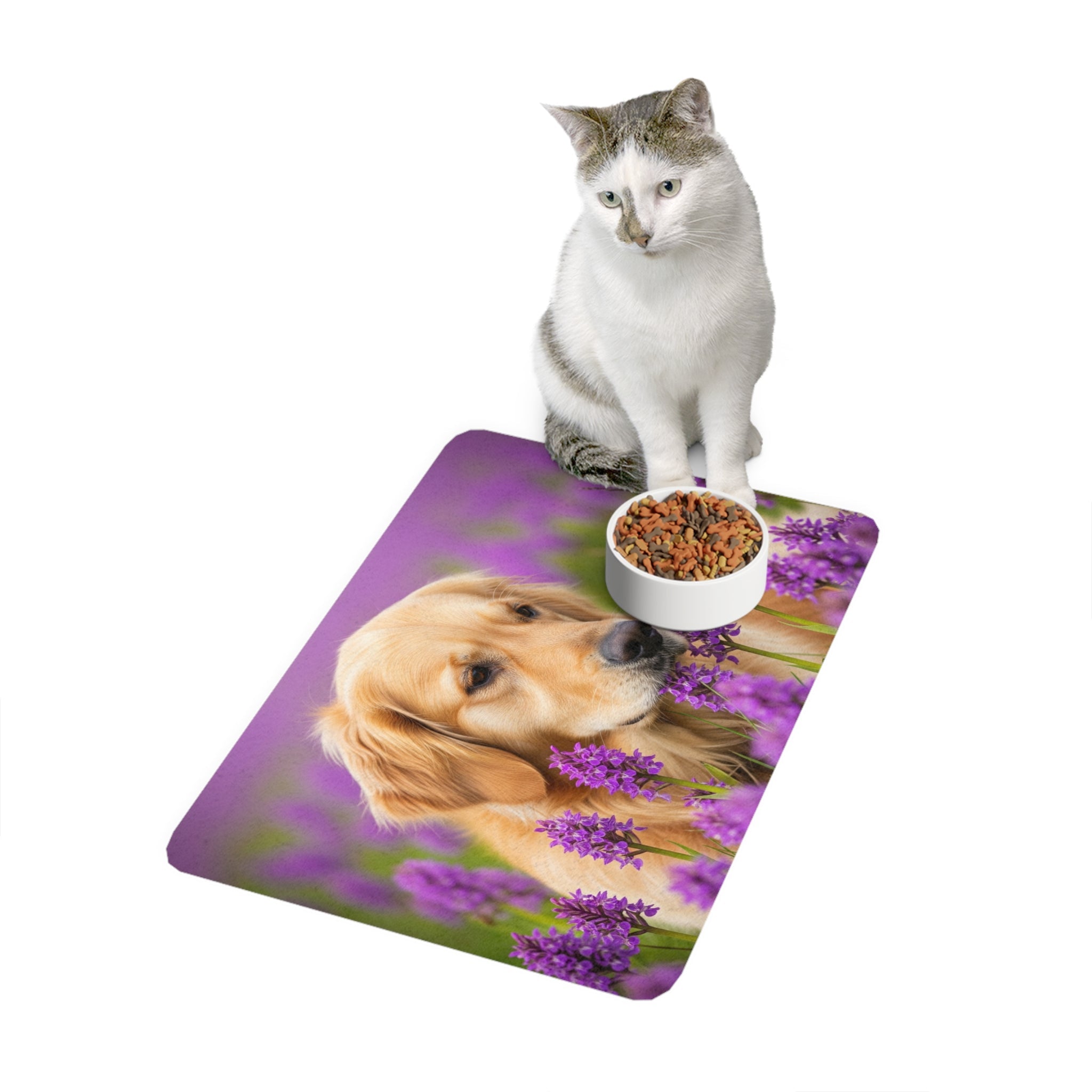 Non-Slip Pet Food Mat – Waterproof Feeding Mat for Dogs