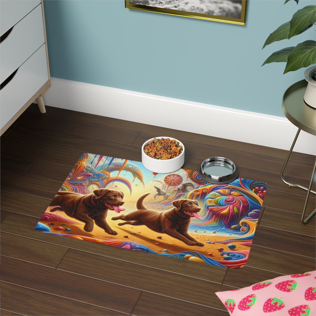 Non-Slip Pet Food Mat – Waterproof Feeding Mat for Dogs