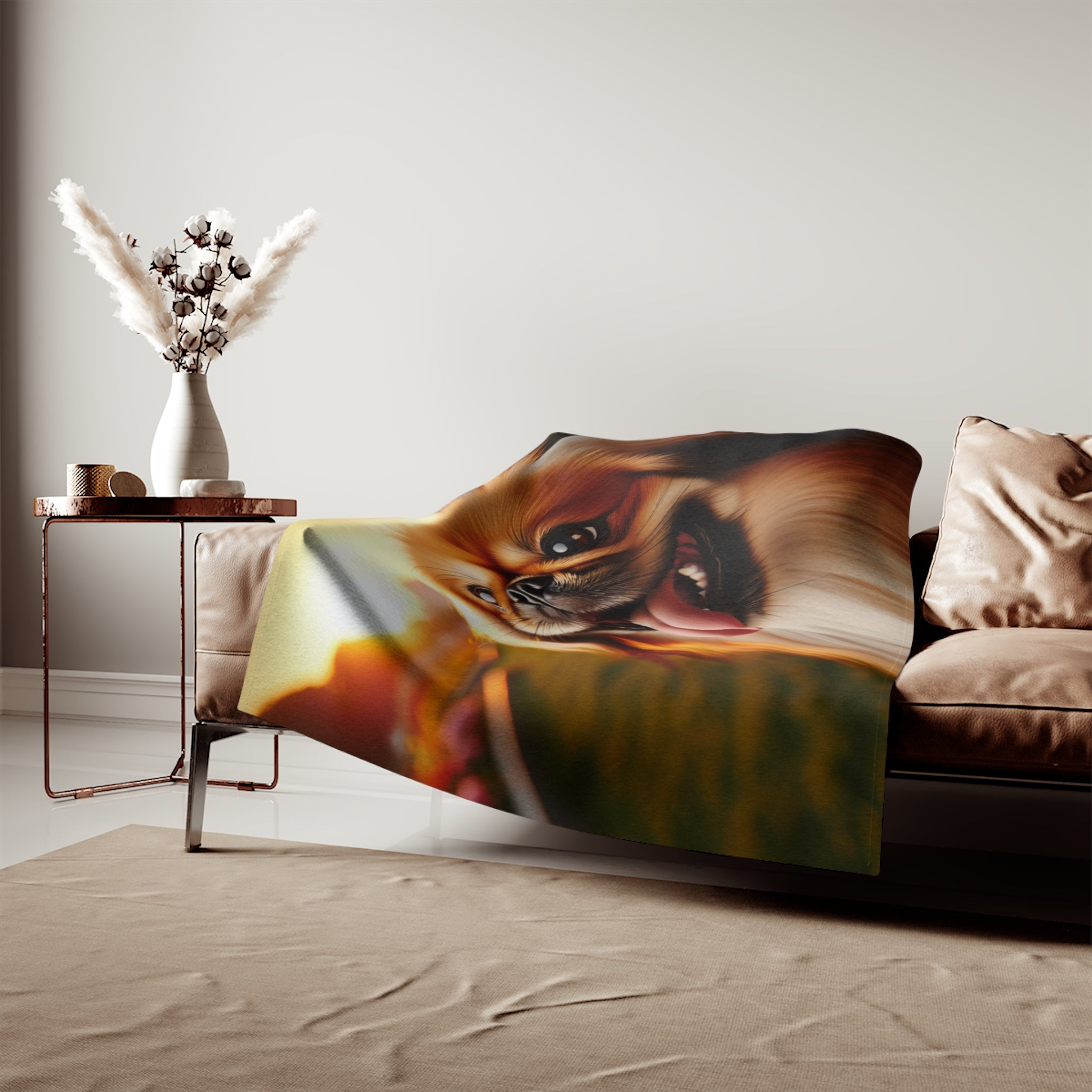 Sweatshirt Blanket – Plush Fleece Throw, 2 Size Options