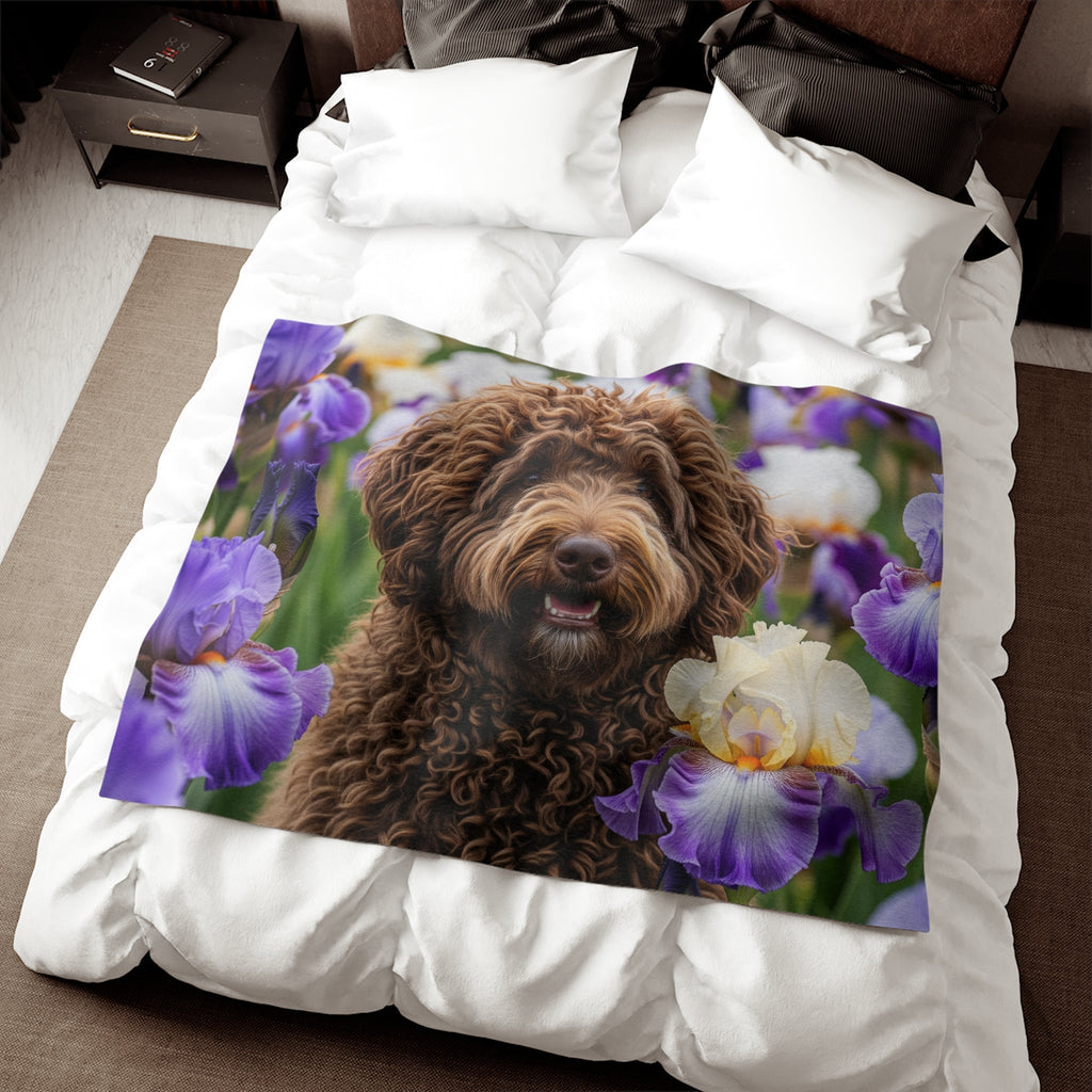 Sweatshirt Blanket – Plush Fleece Throw, 2 Size Options