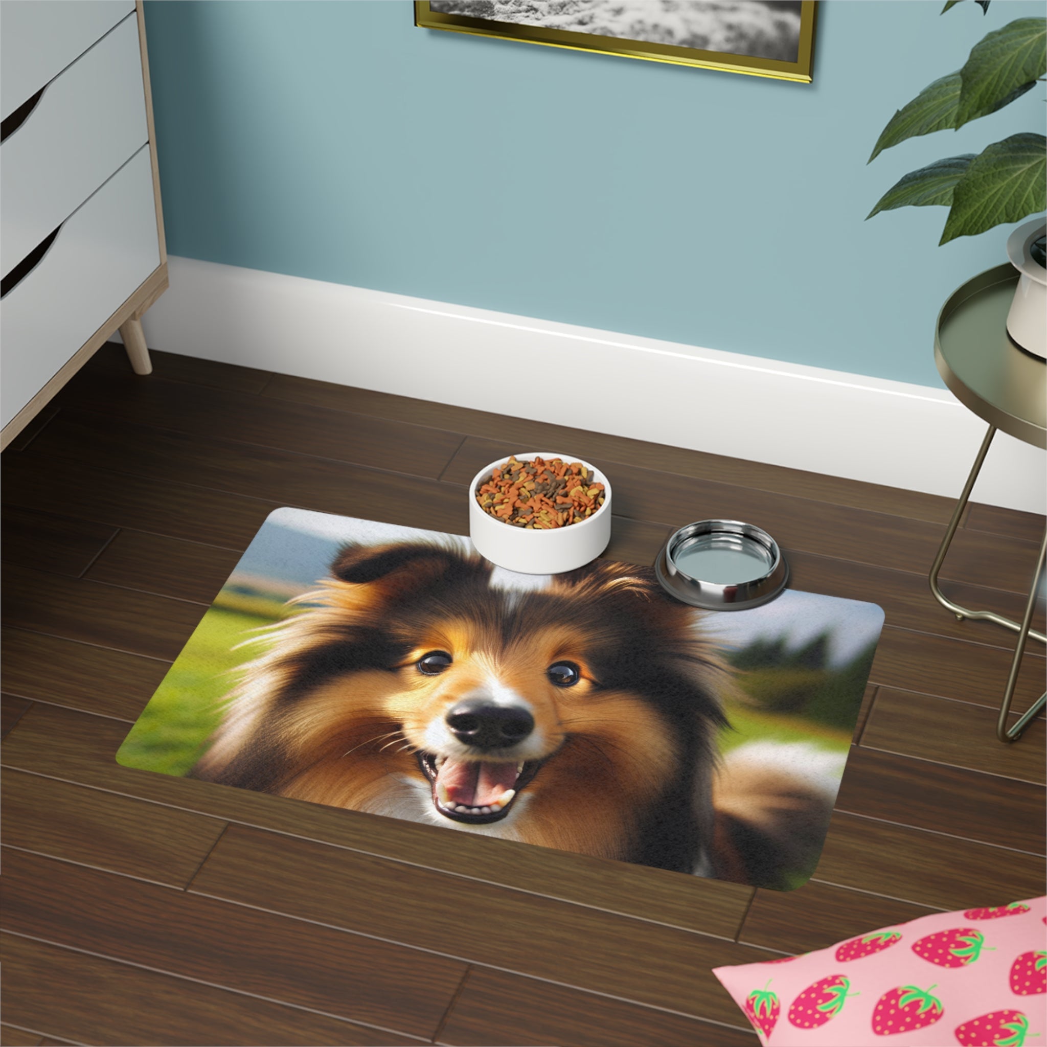 Non-Slip Pet Food Mat – Waterproof Feeding Mat for Dogs