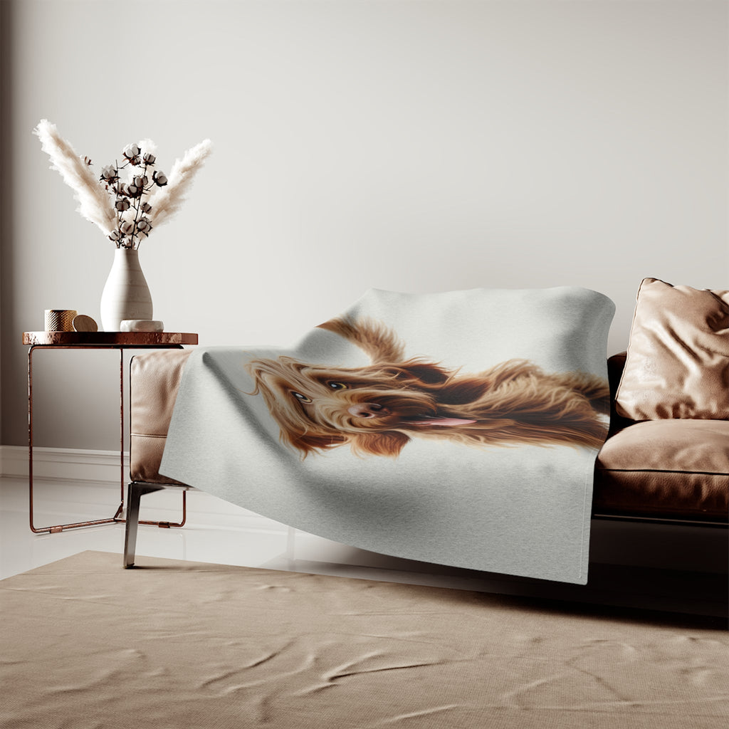 Sweatshirt Blanket – Plush Fleece Throw, 2 Size Options