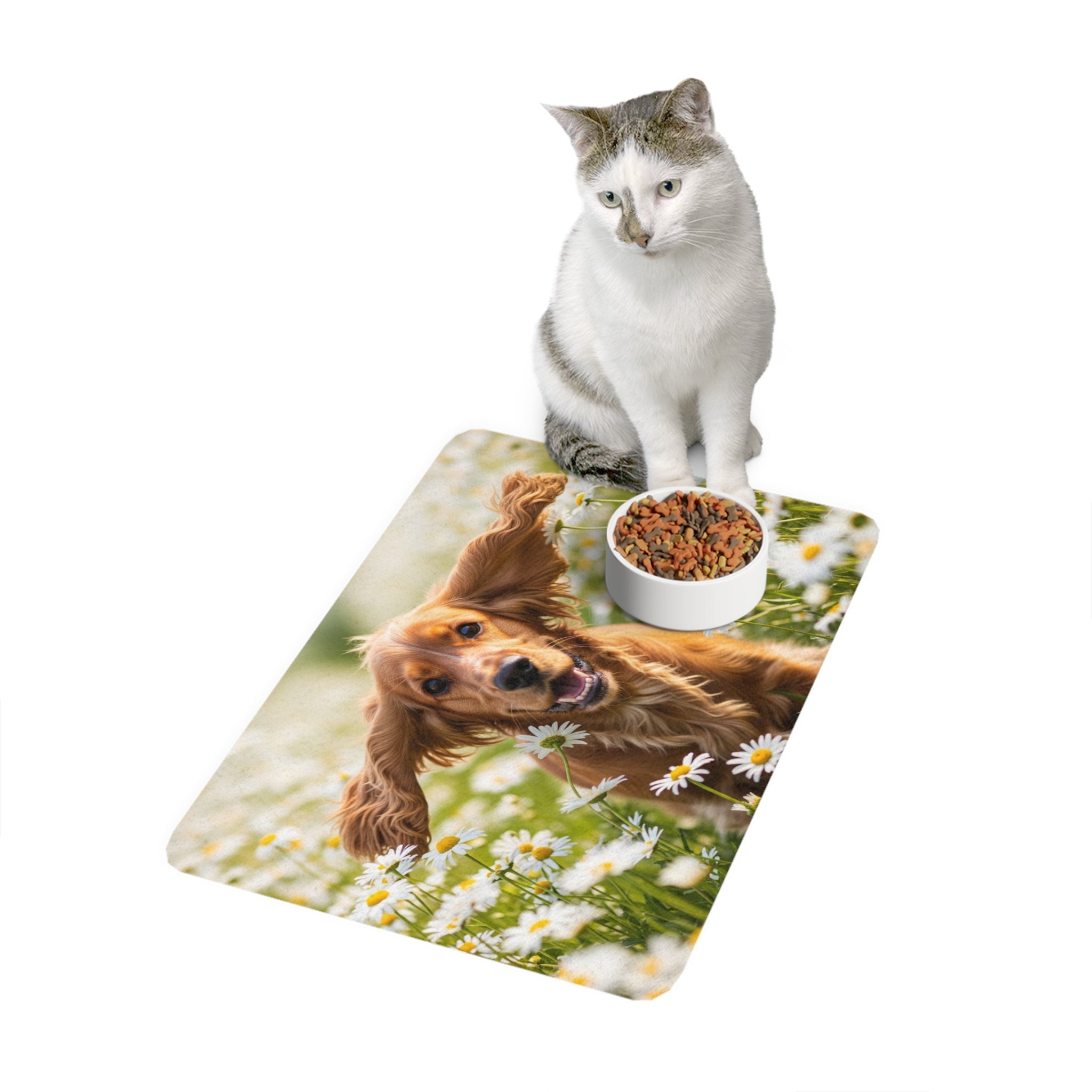 Non-Slip Pet Food Mat – Waterproof Feeding Mat for Dogs