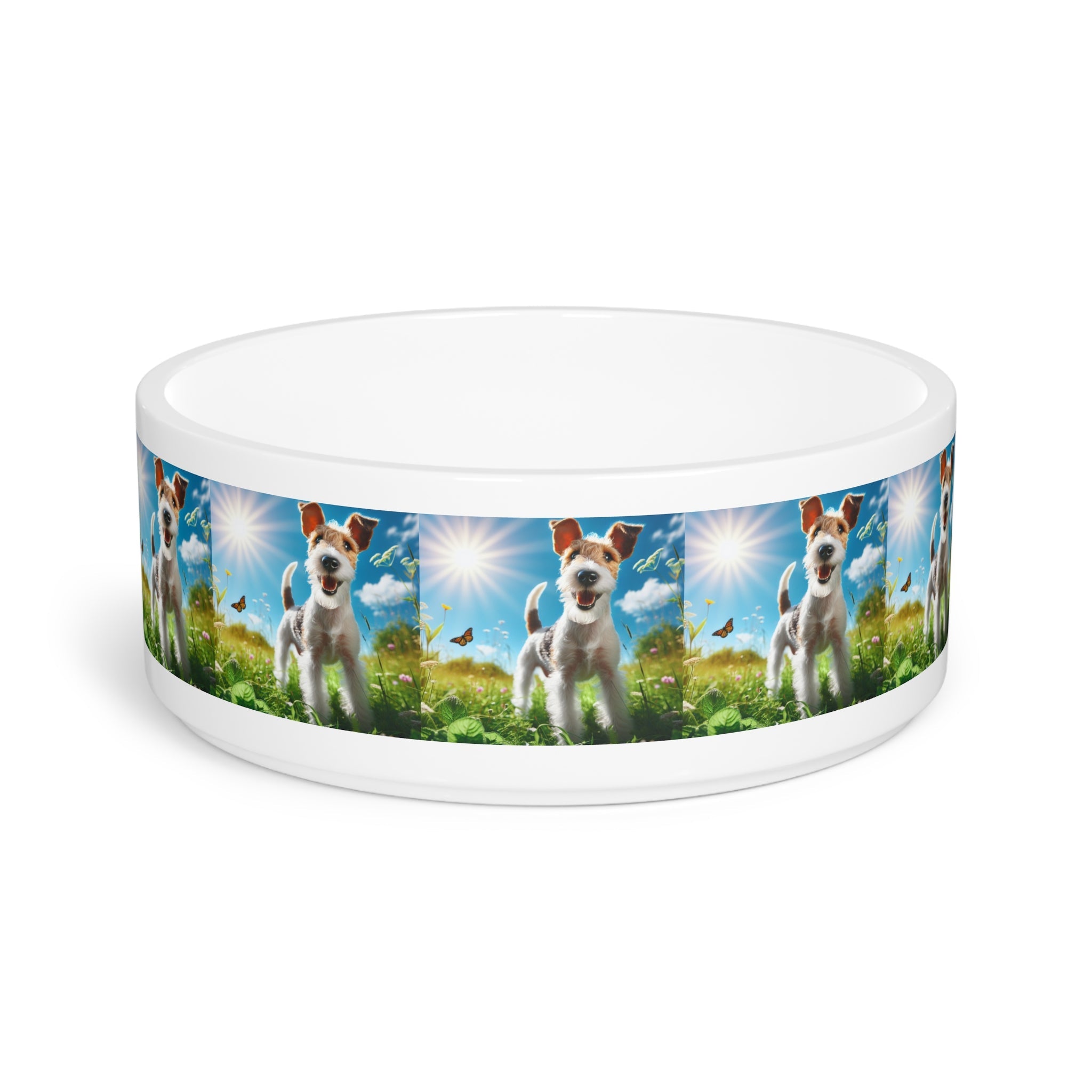 Ceramic Pet Bowl – 16 oz Dog Feeding Bowl