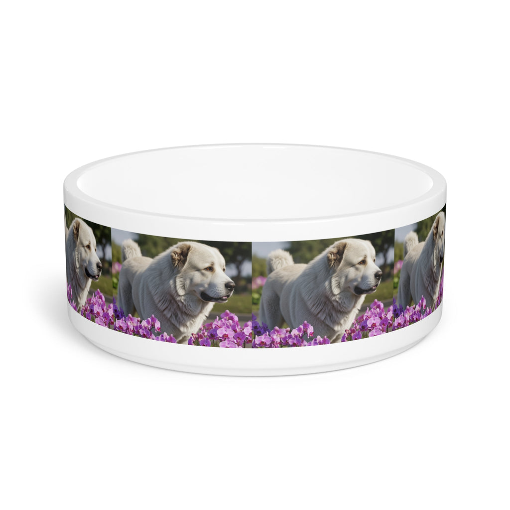 Ceramic Pet Bowl – 16 oz Dog Feeding Bowl
