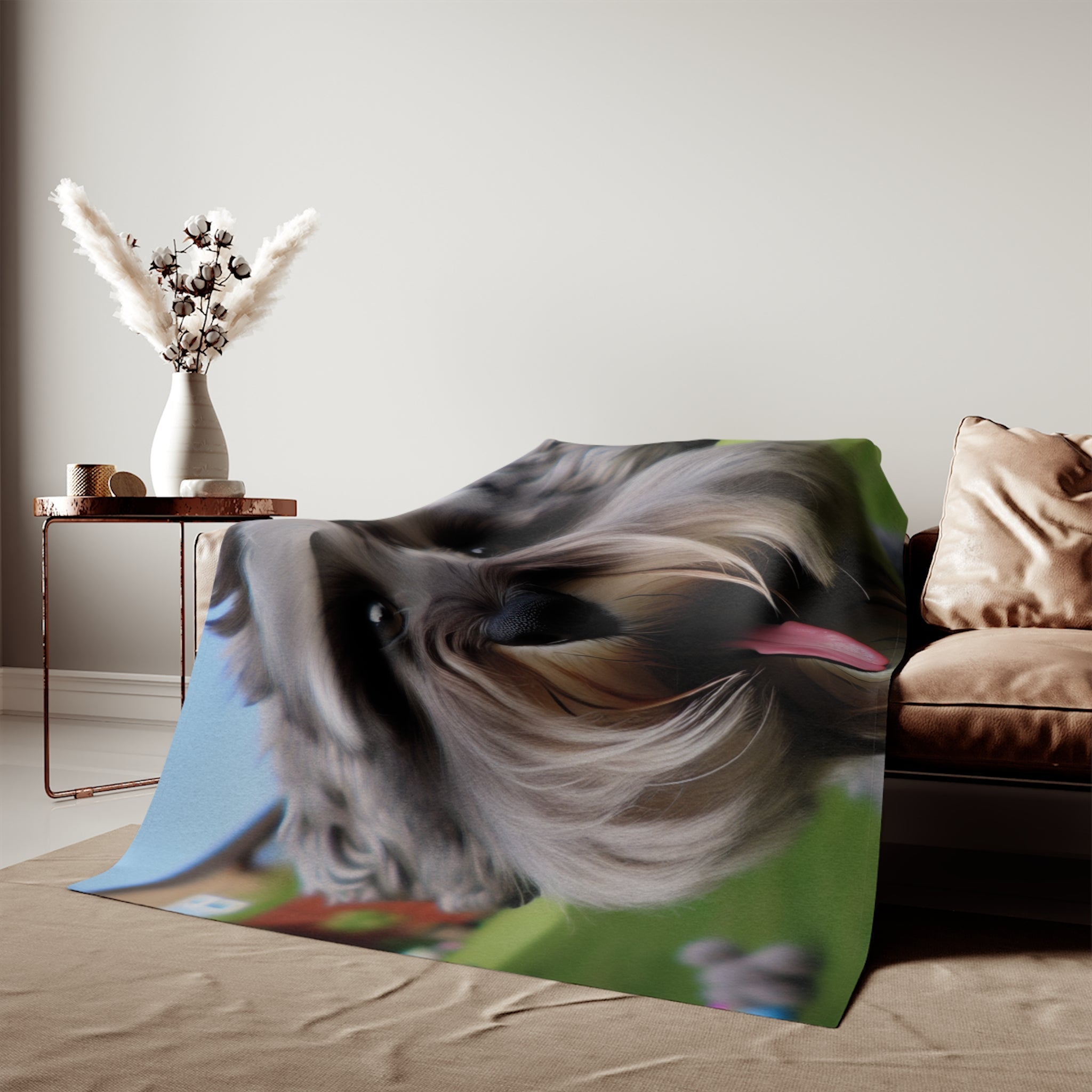 Sweatshirt Blanket – Plush Fleece Throw, 2 Size Options