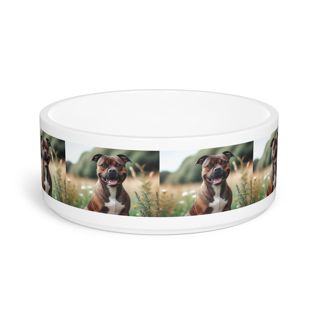 Ceramic Pet Bowl – 16 oz Dog Feeding Bowl