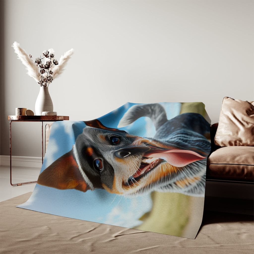 Sweatshirt Blanket – Plush Fleece Throw, 2 Size Options