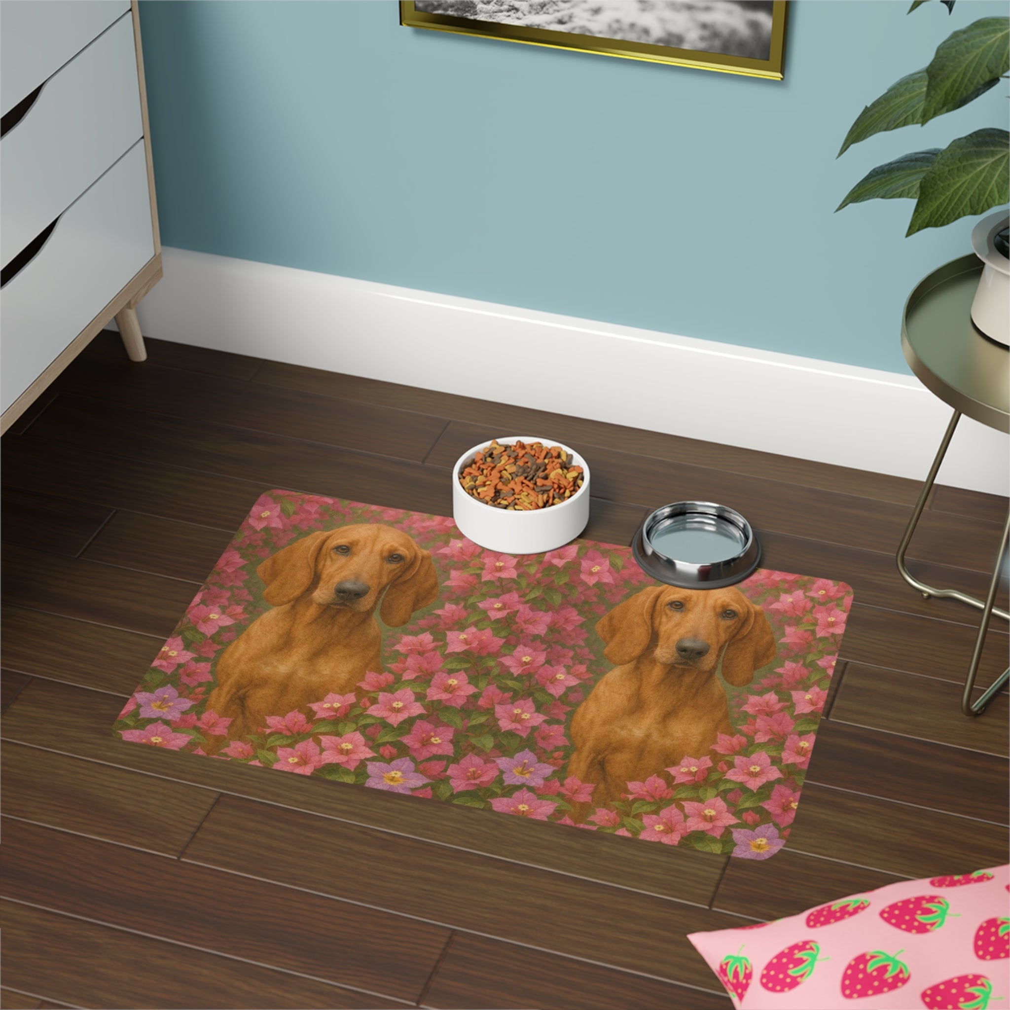 Non-Slip Pet Food Mat – Waterproof Feeding Mat for Dogs