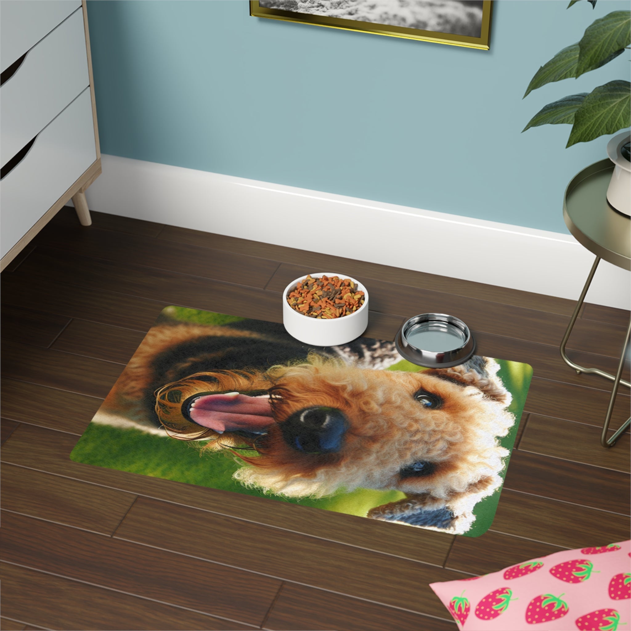 Non-Slip Pet Food Mat – Waterproof Feeding Mat for Dogs