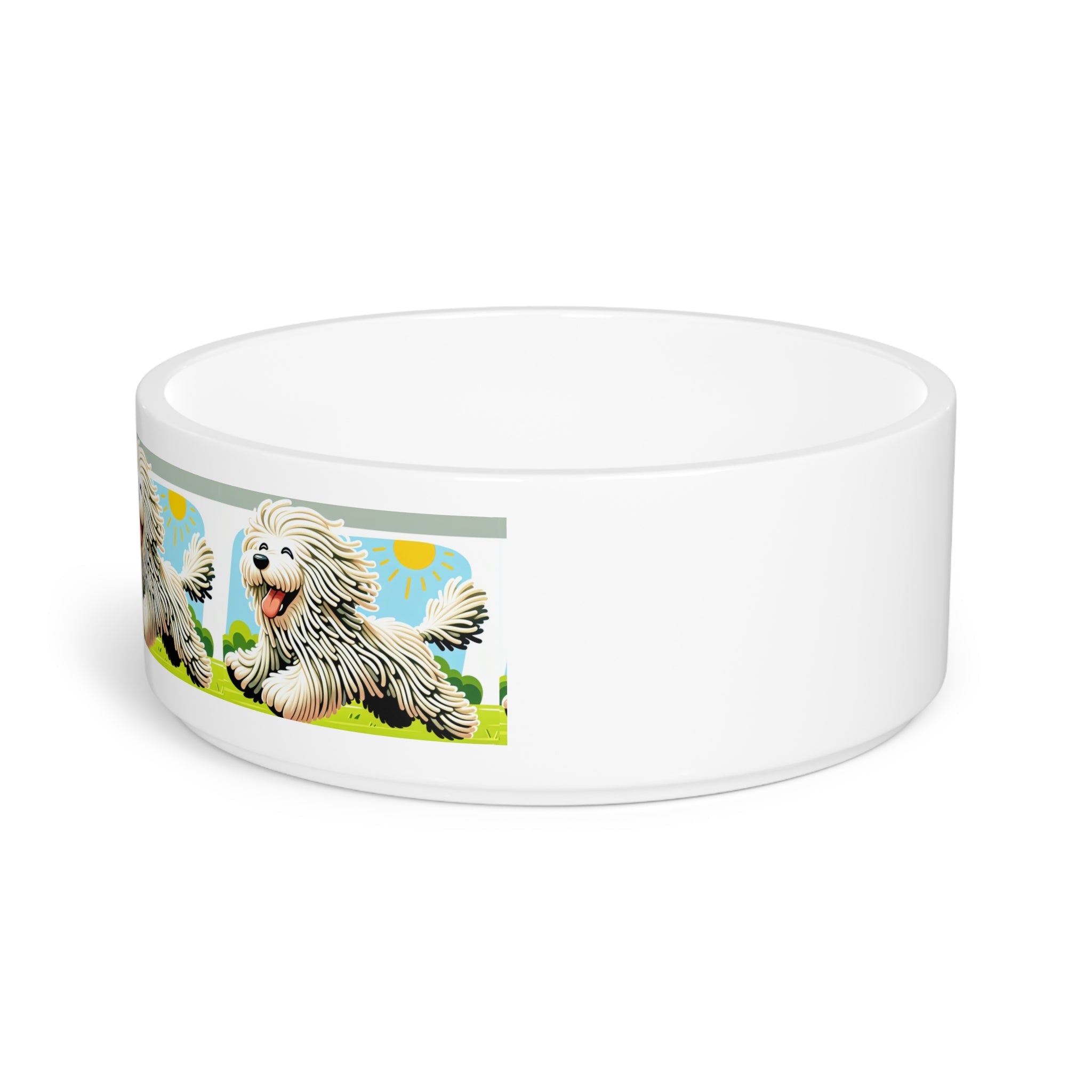 Ceramic Pet Bowl – 16 oz Dog Feeding Bowl