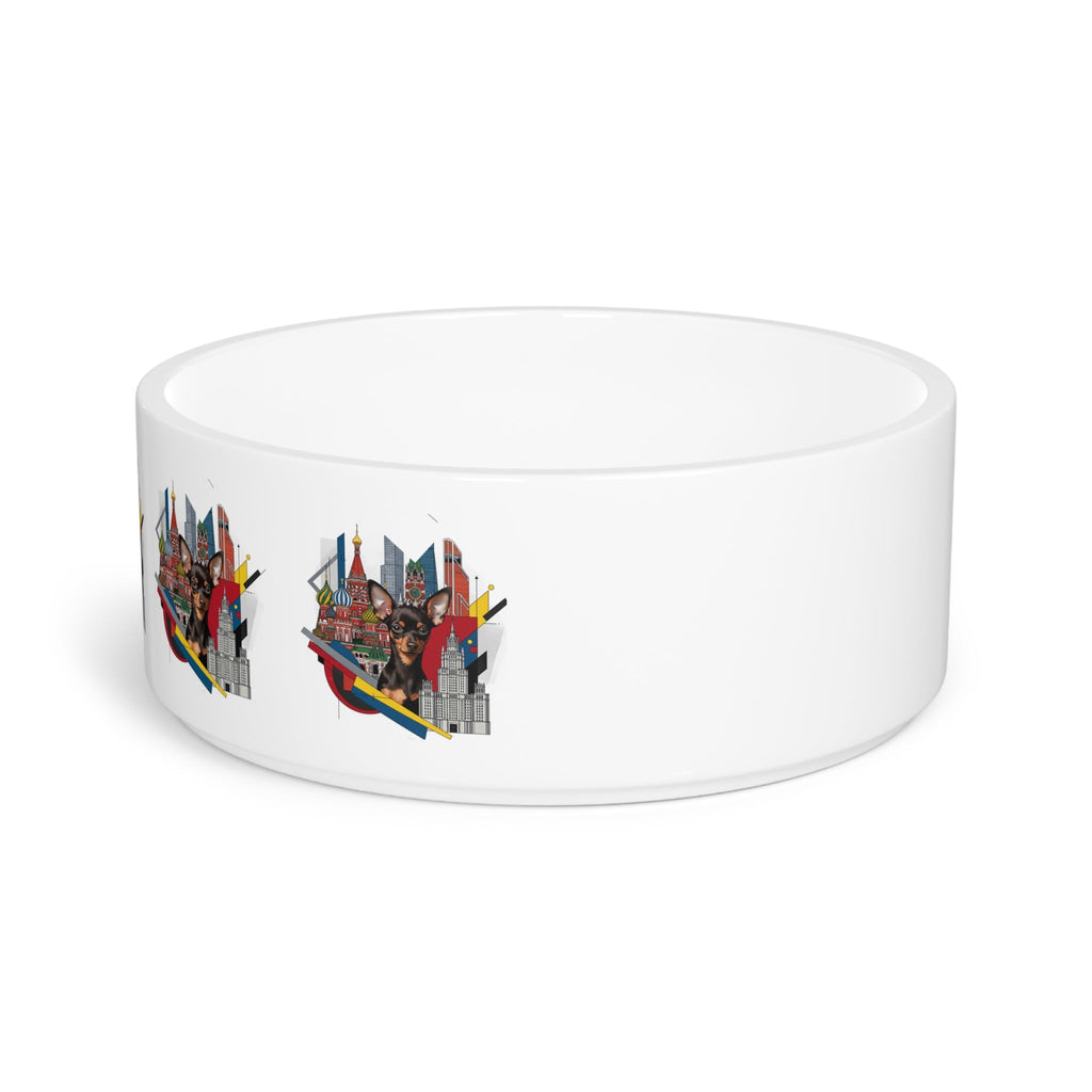 Ceramic Pet Bowl – 16 oz Dog Feeding Bowl