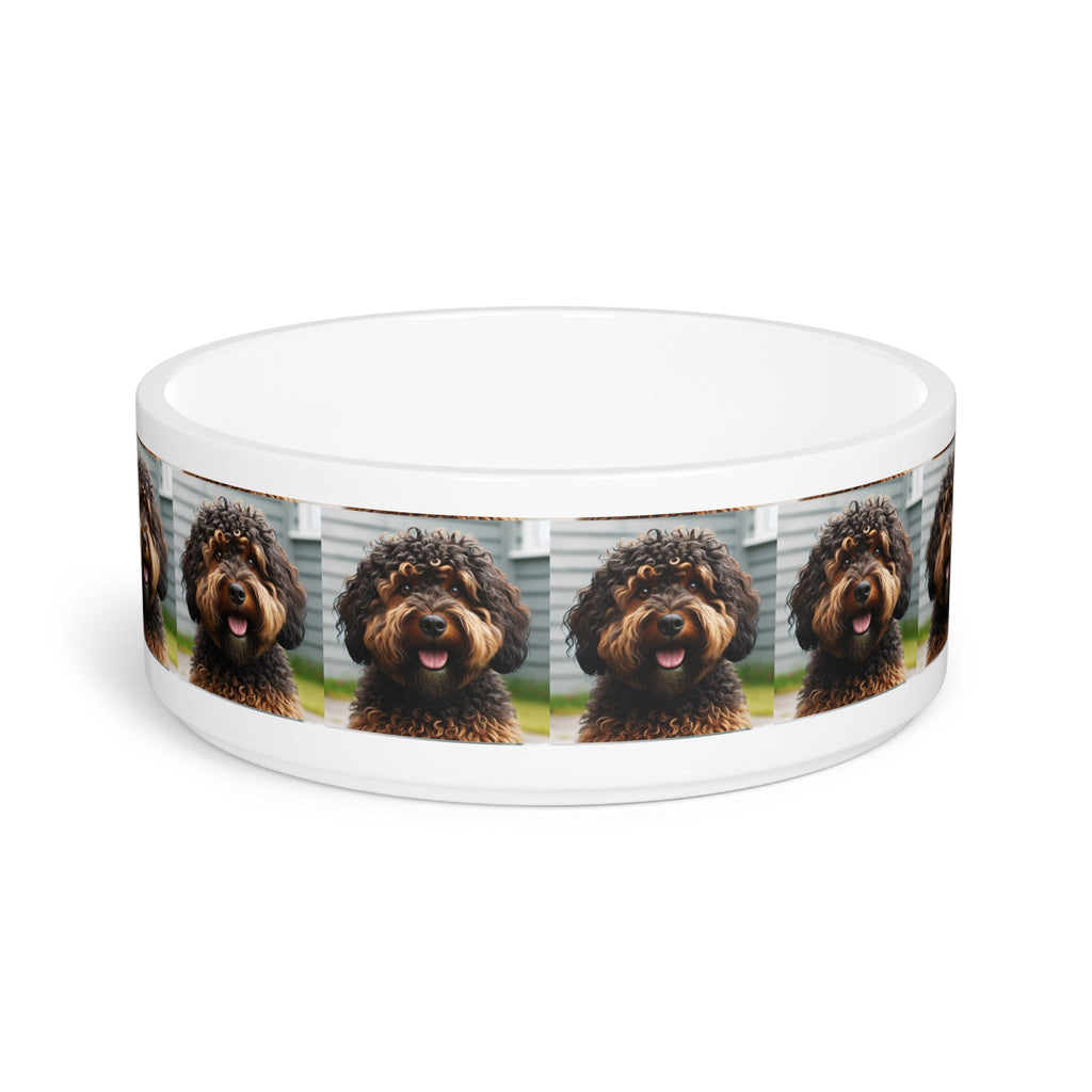 Ceramic Pet Bowl – 16 oz Dog Feeding Bowl