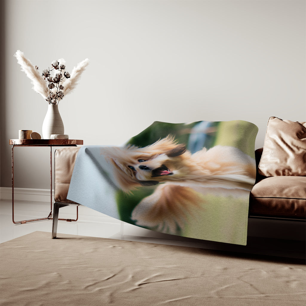 Sweatshirt Blanket – Plush Fleece Throw, 2 Size Options