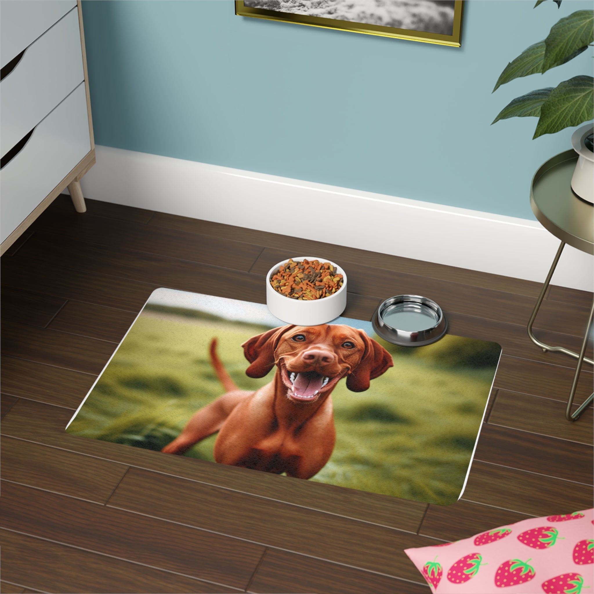Non-Slip Pet Food Mat – Waterproof Feeding Mat for Dogs