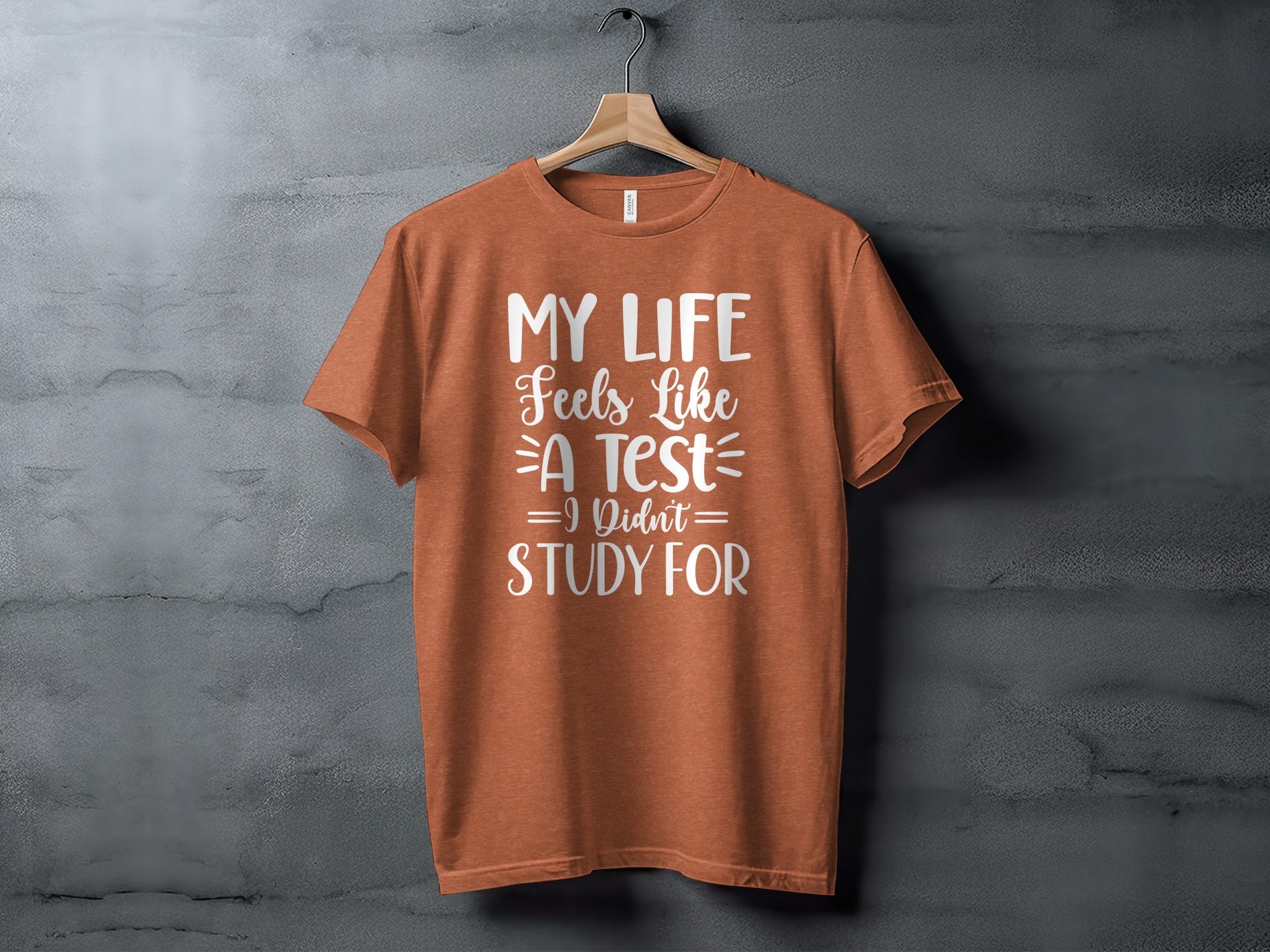 My Life Feels Like A Test I Didn't Study For T-Shirt