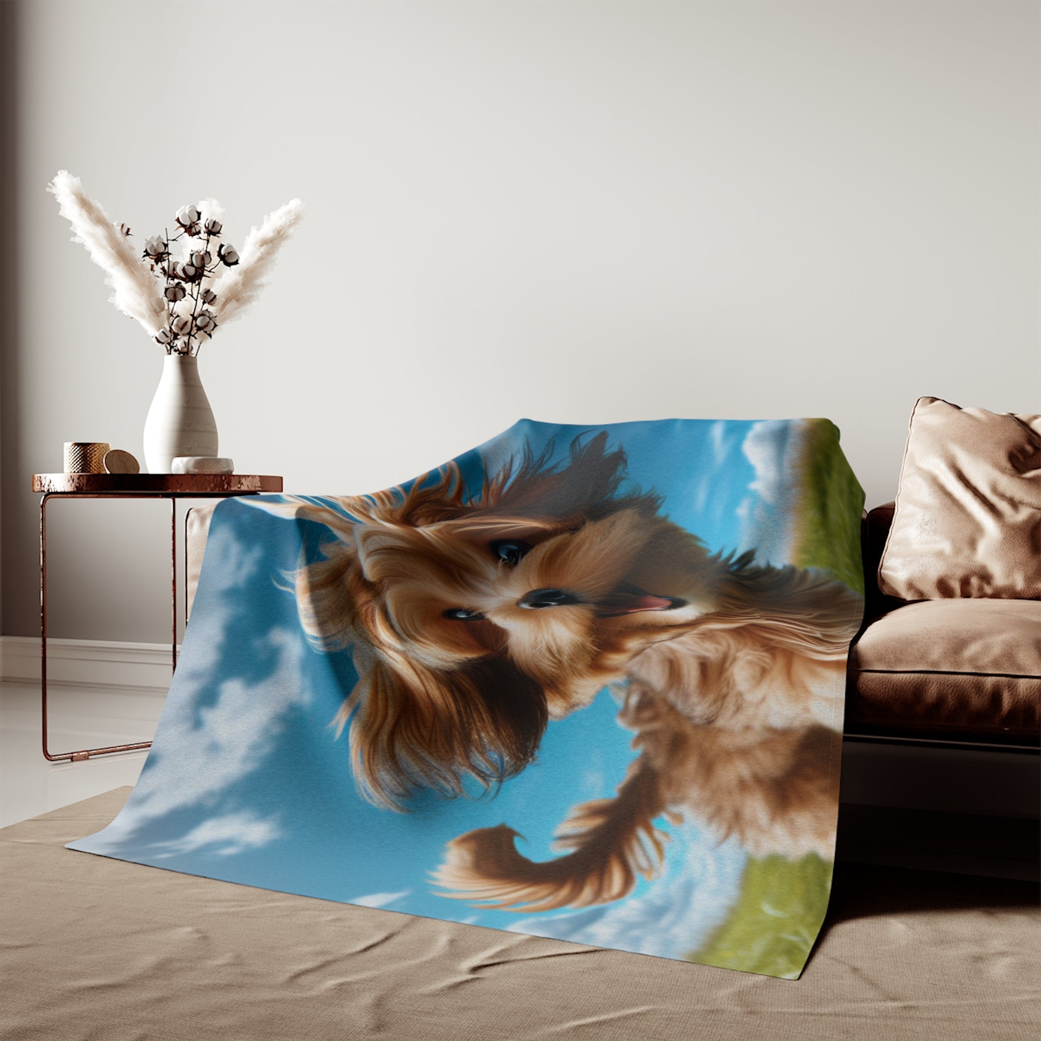 Sweatshirt Blanket – Plush Fleece Throw, 2 Size Options