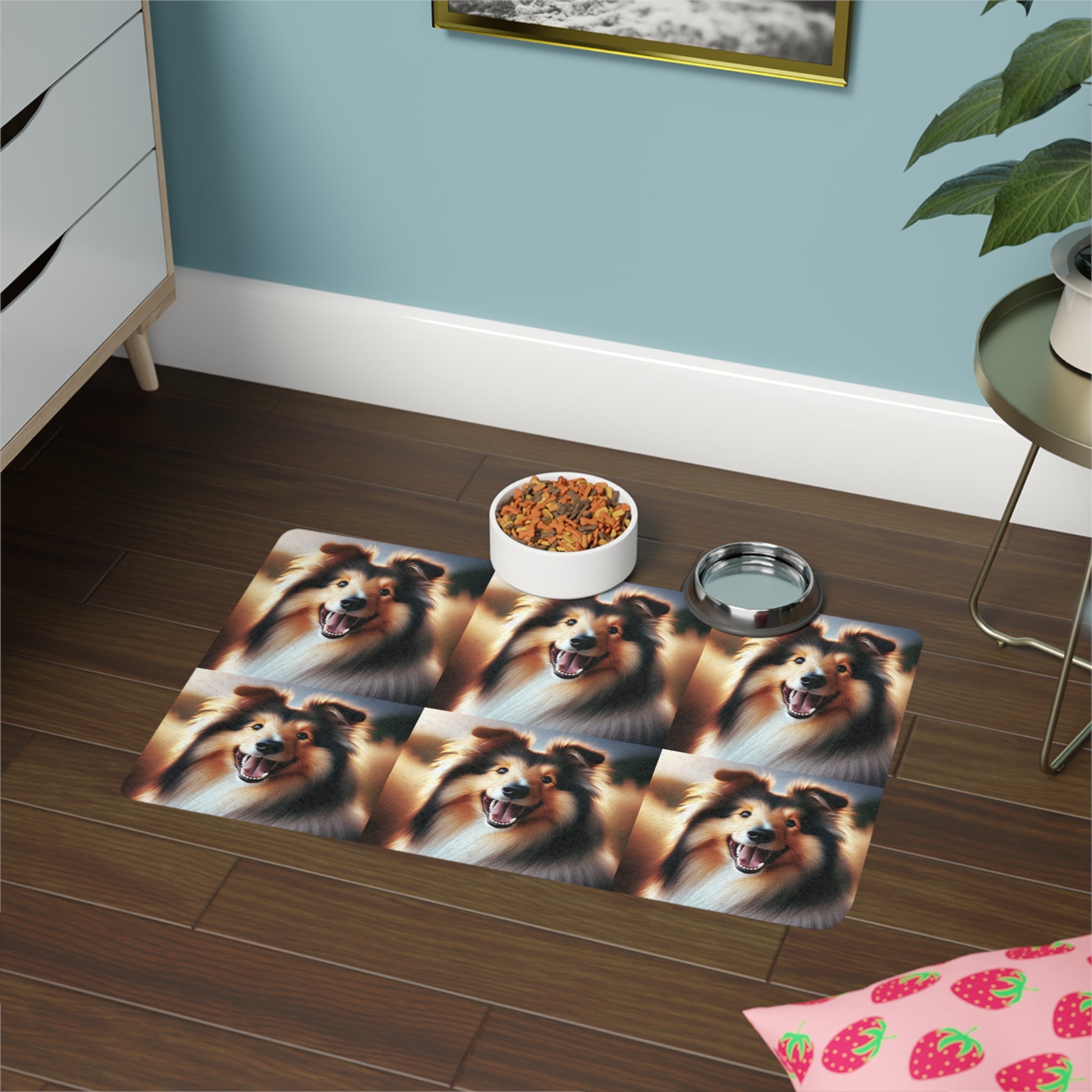 Non-Slip Pet Food Mat – Waterproof Feeding Mat for Dogs
