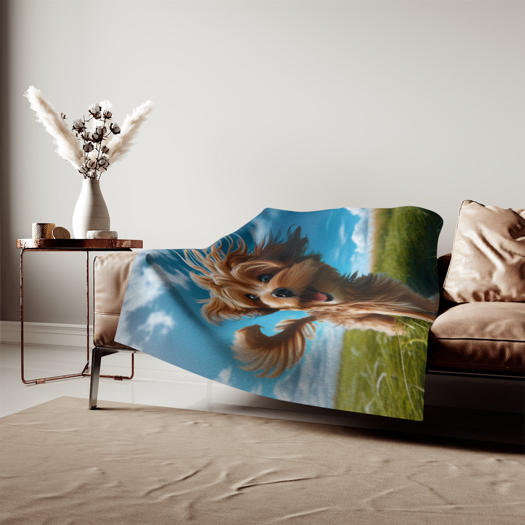 Sweatshirt Blanket – Plush Fleece Throw, 2 Size Options