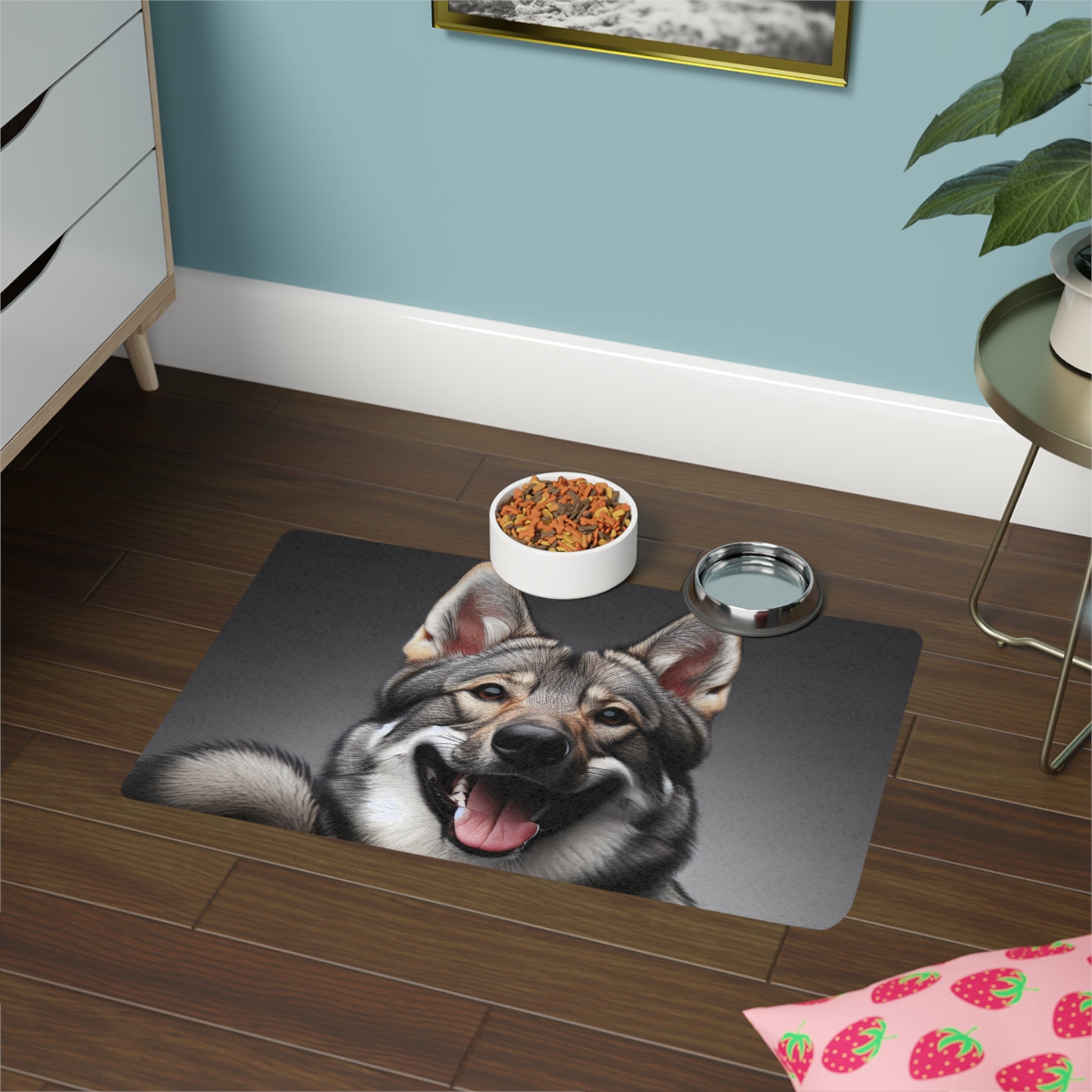 Non-Slip Pet Food Mat – Waterproof Feeding Mat for Dogs