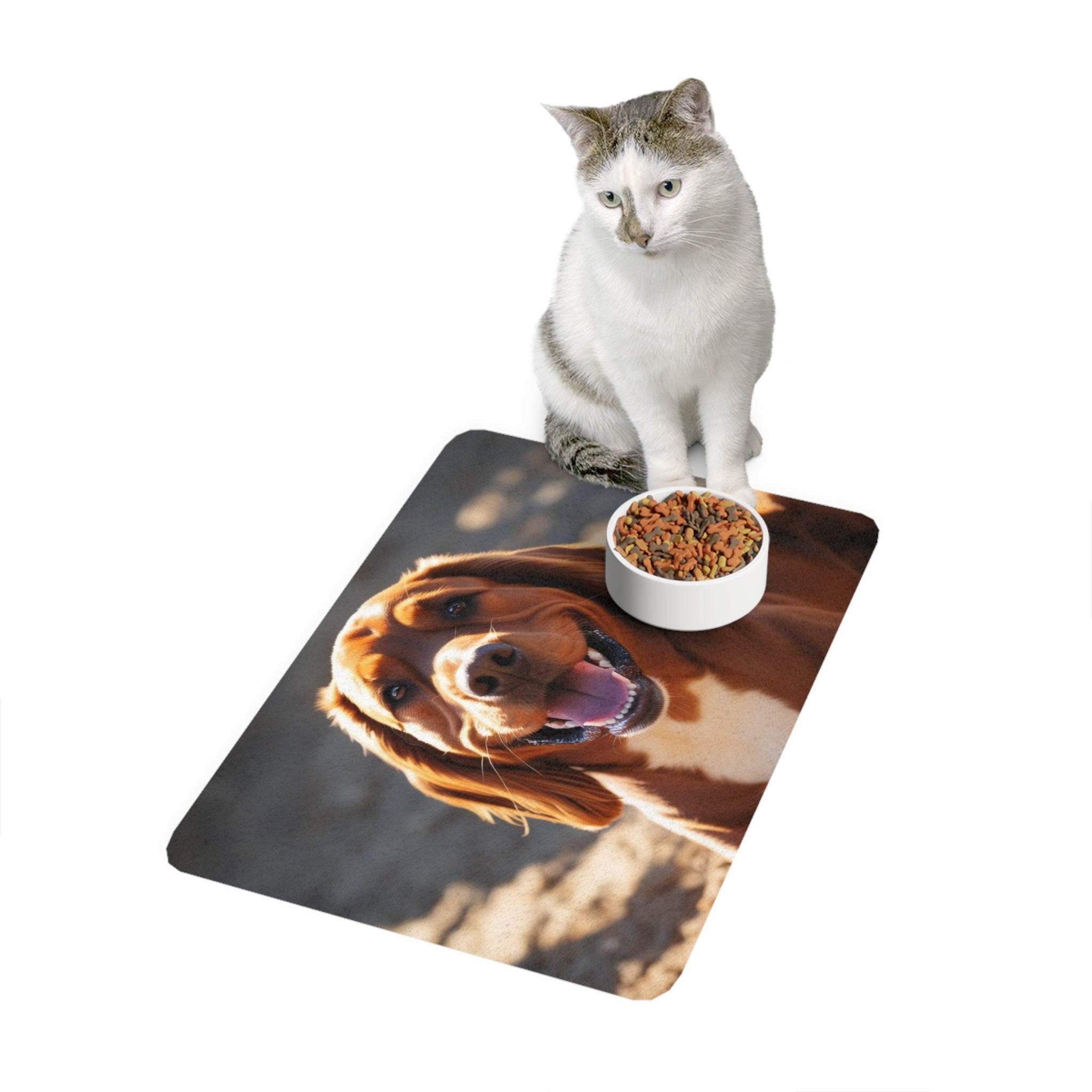 Non-Slip Pet Food Mat – Waterproof Feeding Mat for Dogs