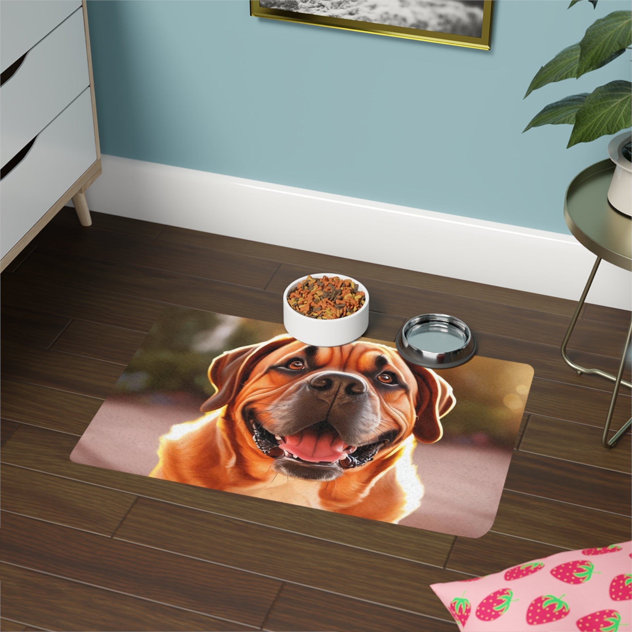 Non-Slip Pet Food Mat – Waterproof Feeding Mat for Dogs