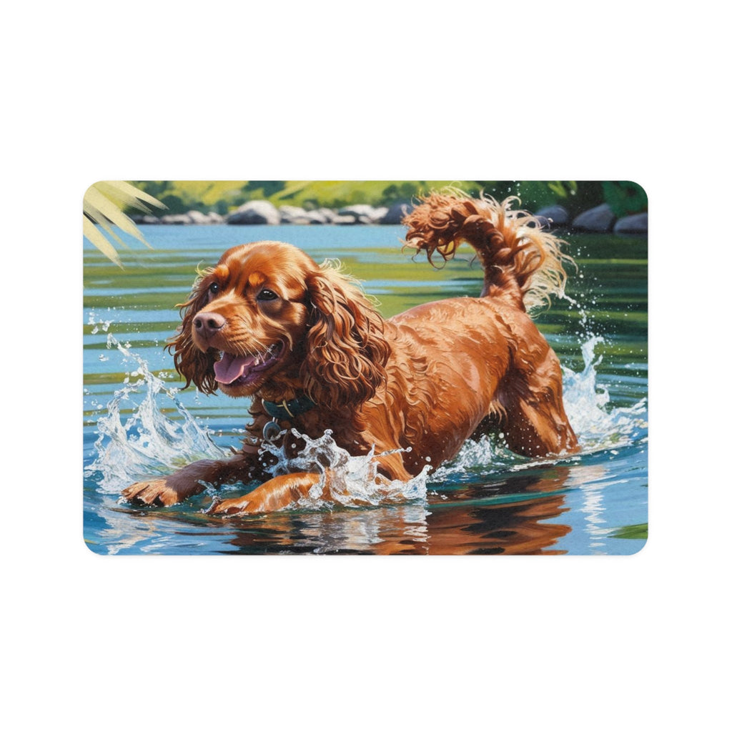 Non-Slip Pet Food Mat – Waterproof Feeding Mat for Dogs
