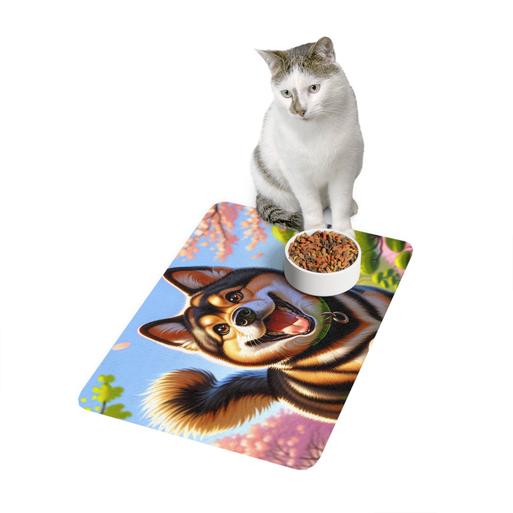 Non-Slip Pet Food Mat – Waterproof Feeding Mat for Dogs