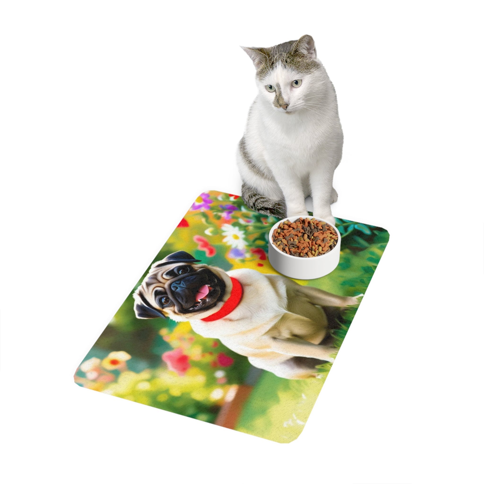 Non-Slip Pet Food Mat – Waterproof Feeding Mat for Dogs