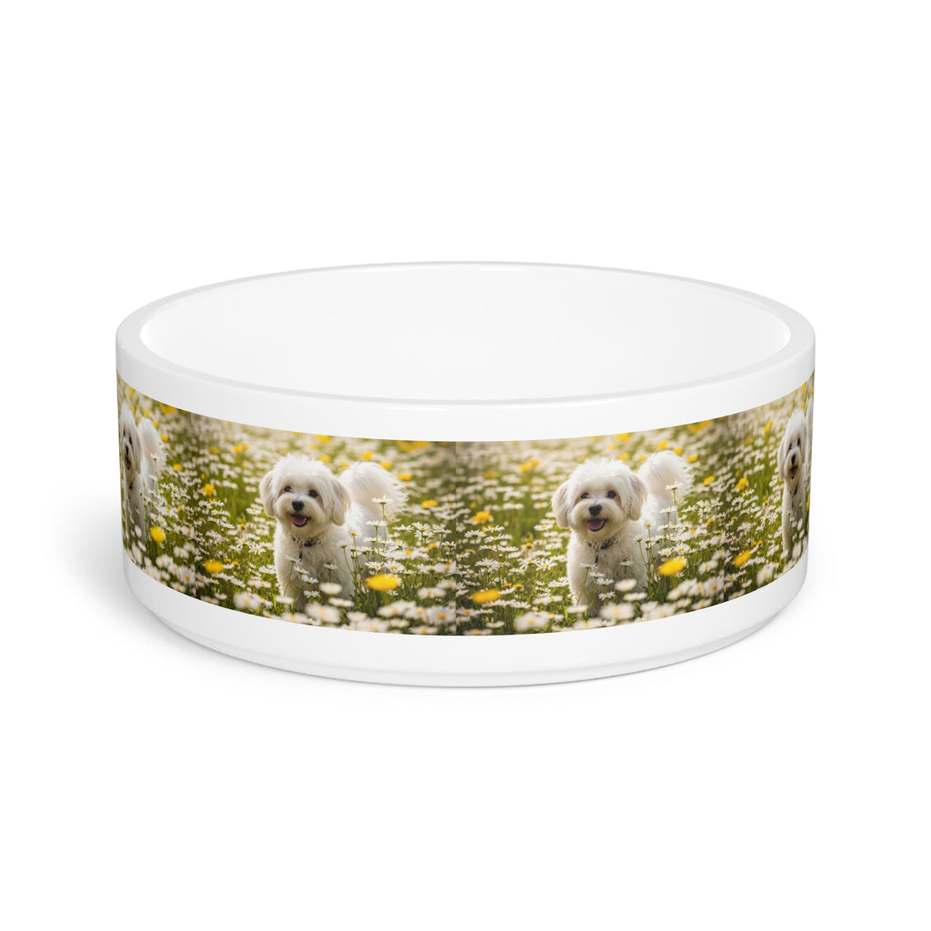 Ceramic Pet Bowl – 16 oz Dog Feeding Bowl
