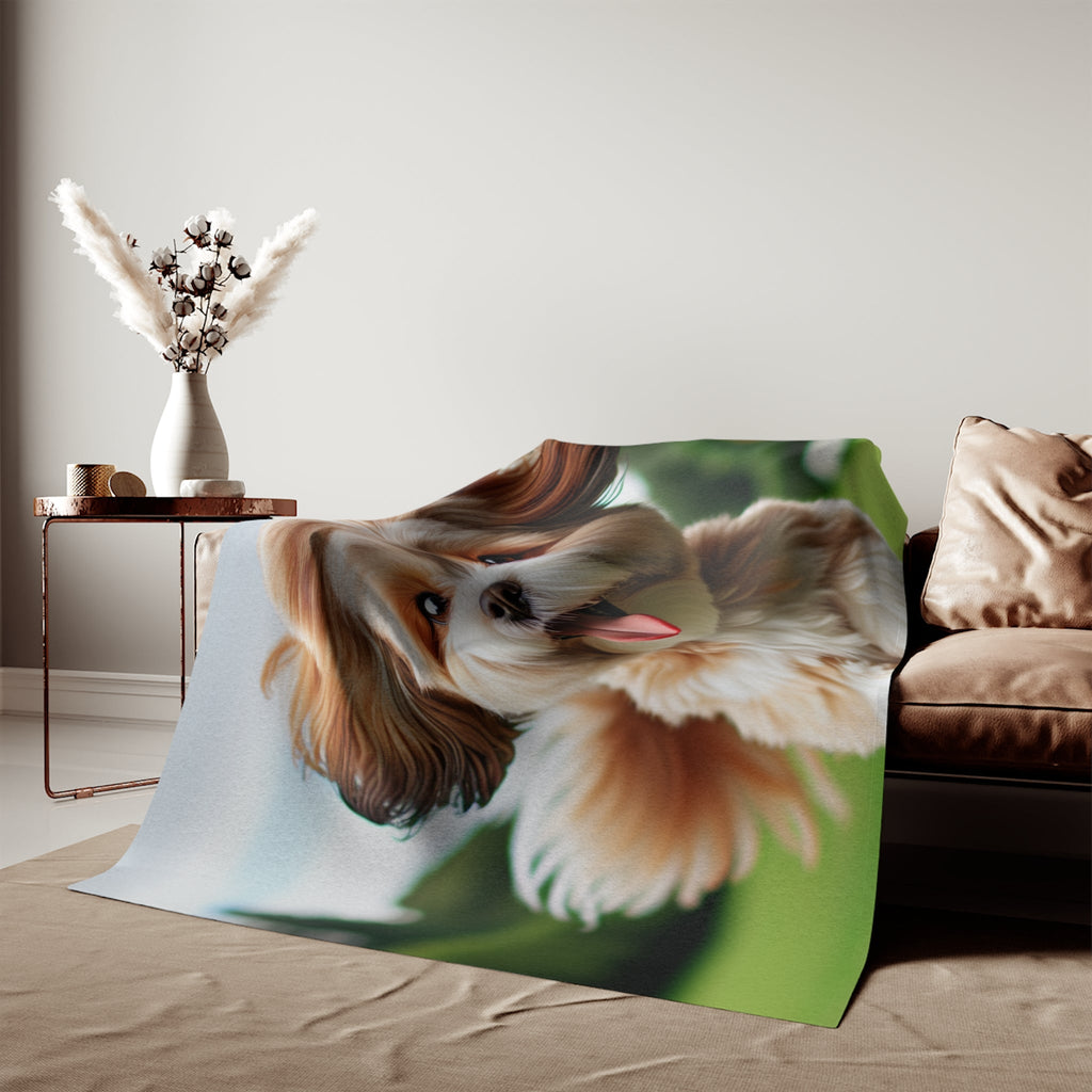 Sweatshirt Blanket – Plush Fleece Throw, 2 Size Options