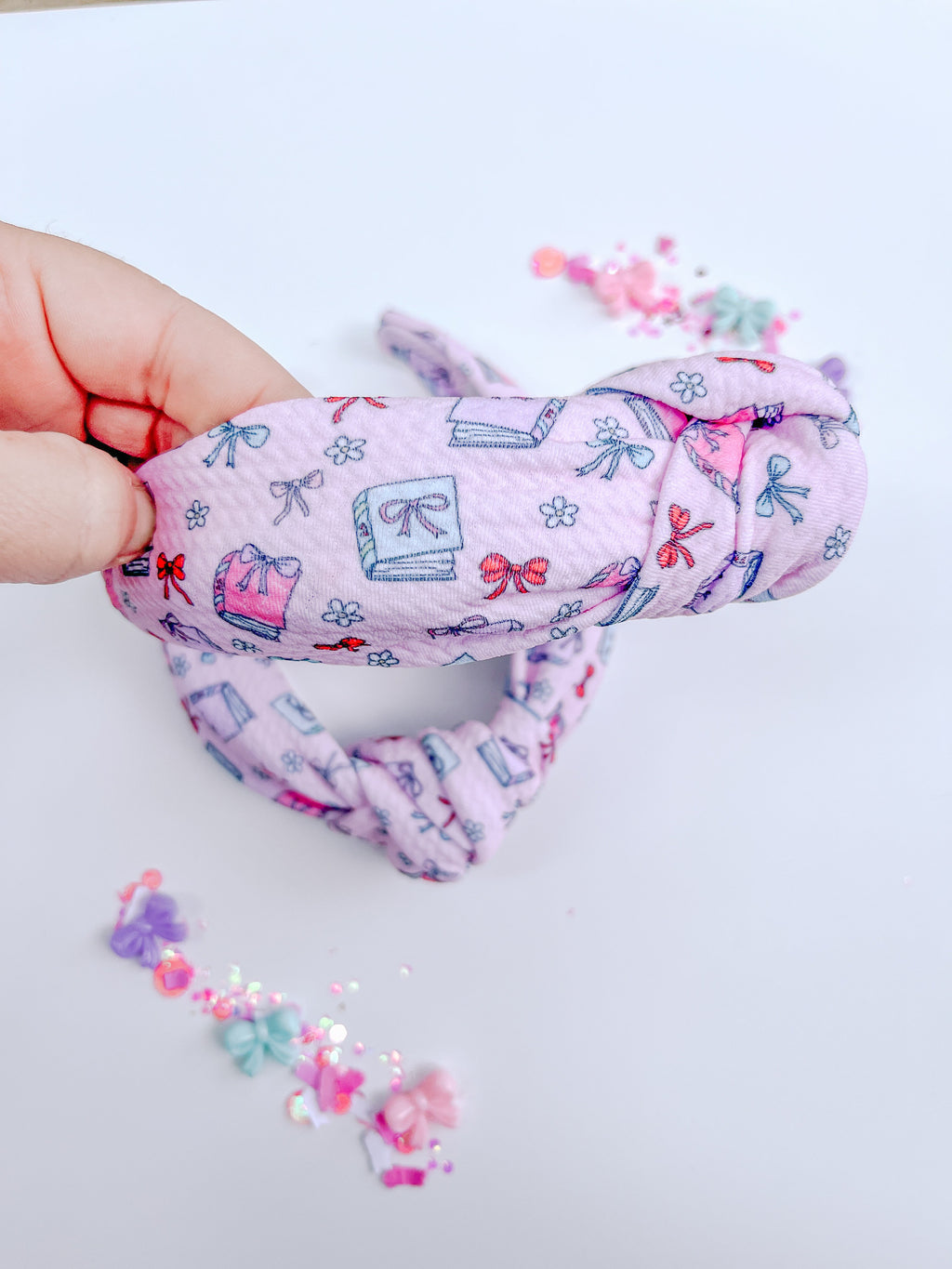 Books & Bows Knotted Headband
