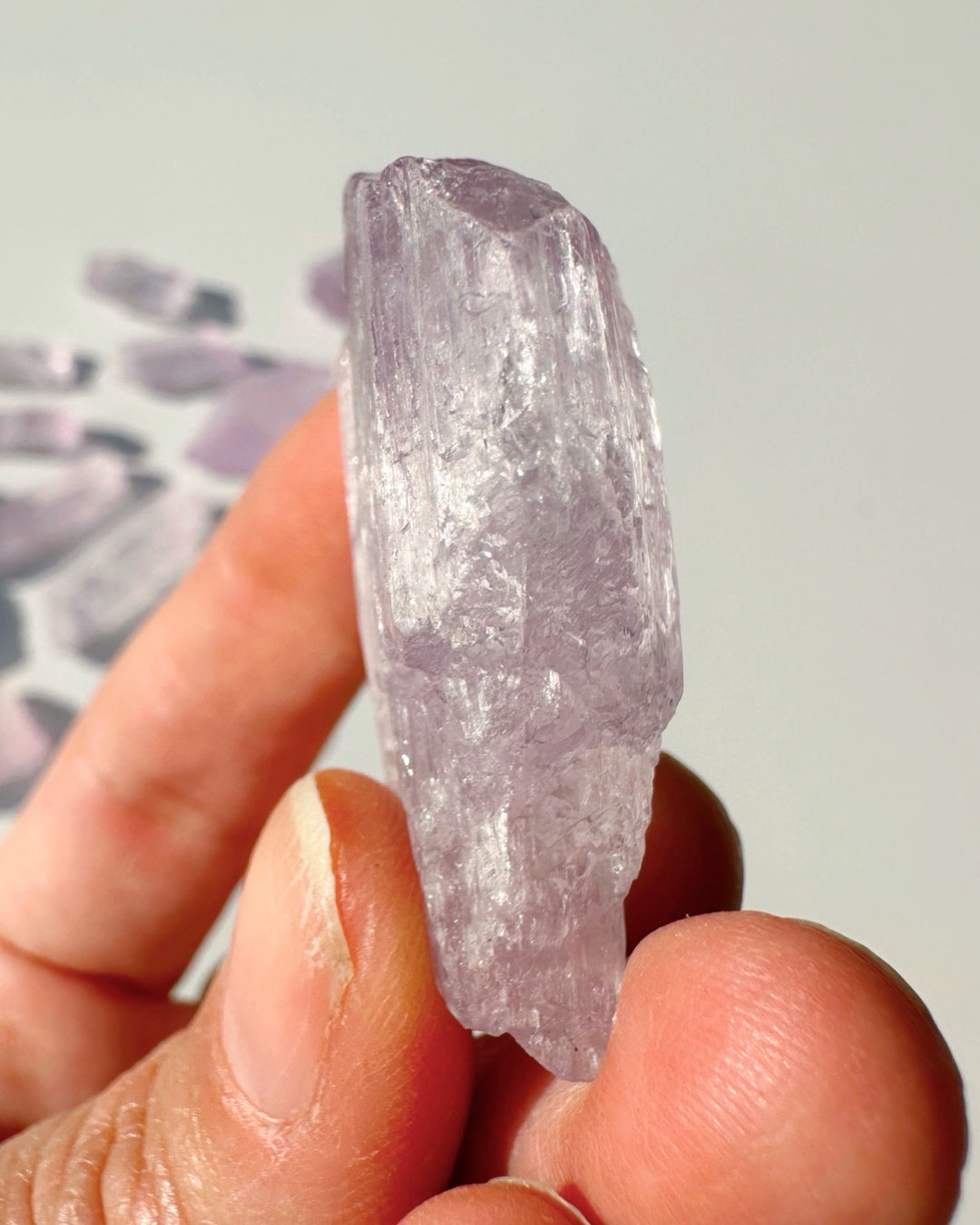 Raw Kunzite