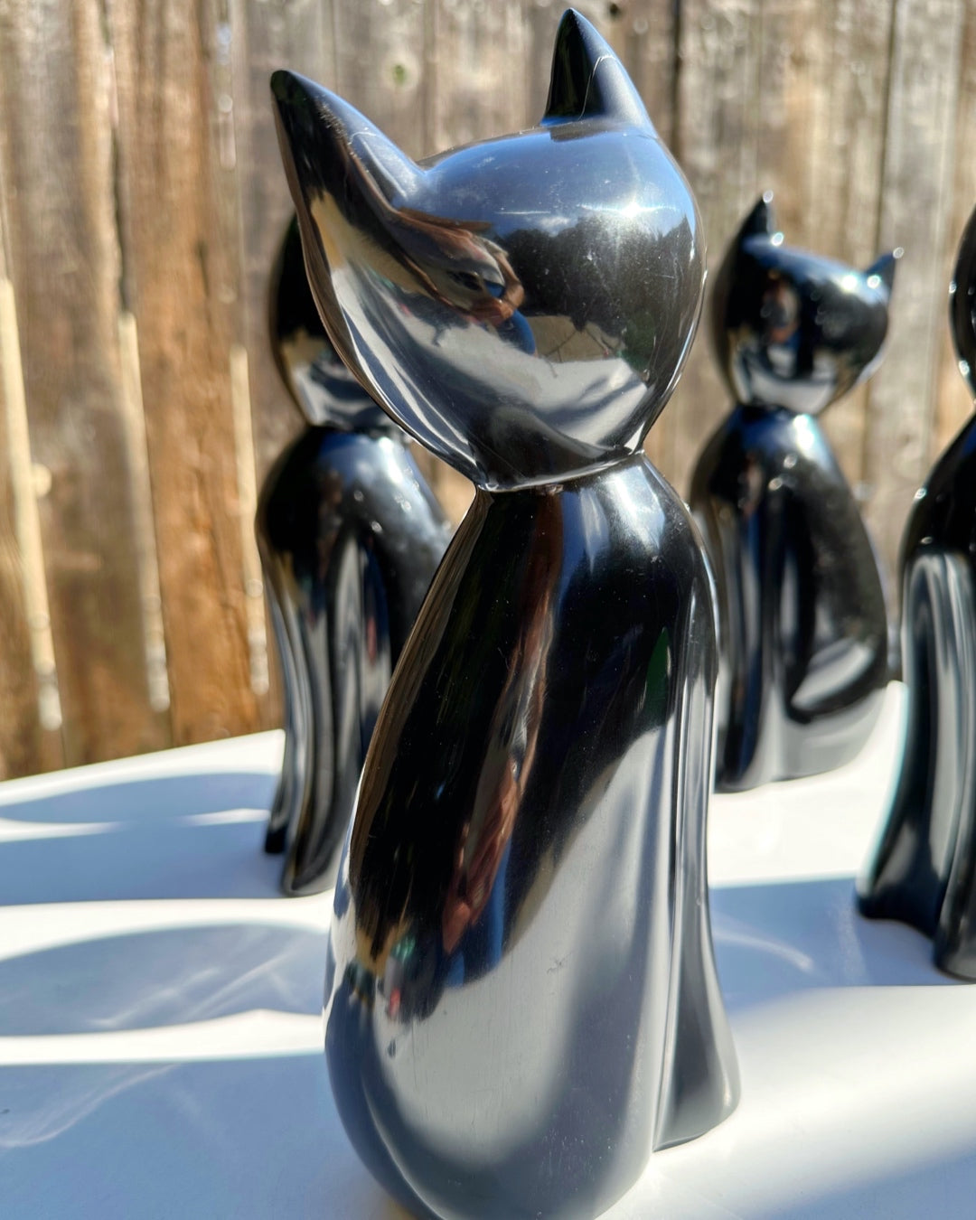 Large Marble Kitty Cat - C