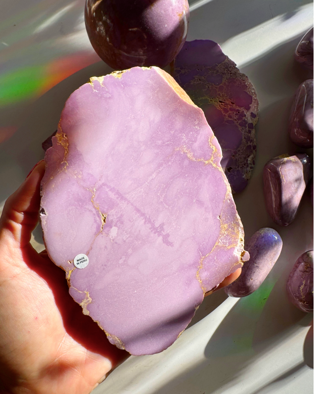 Phosphosiderite Slab - AAA