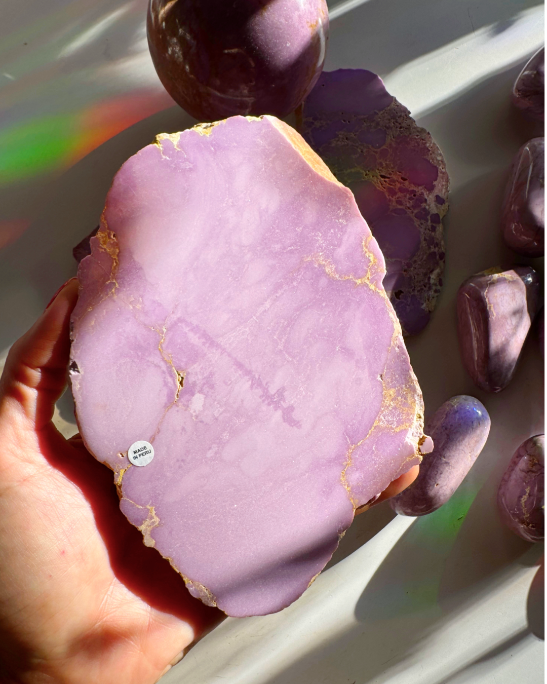 Phosphosiderite Slab - AAA
