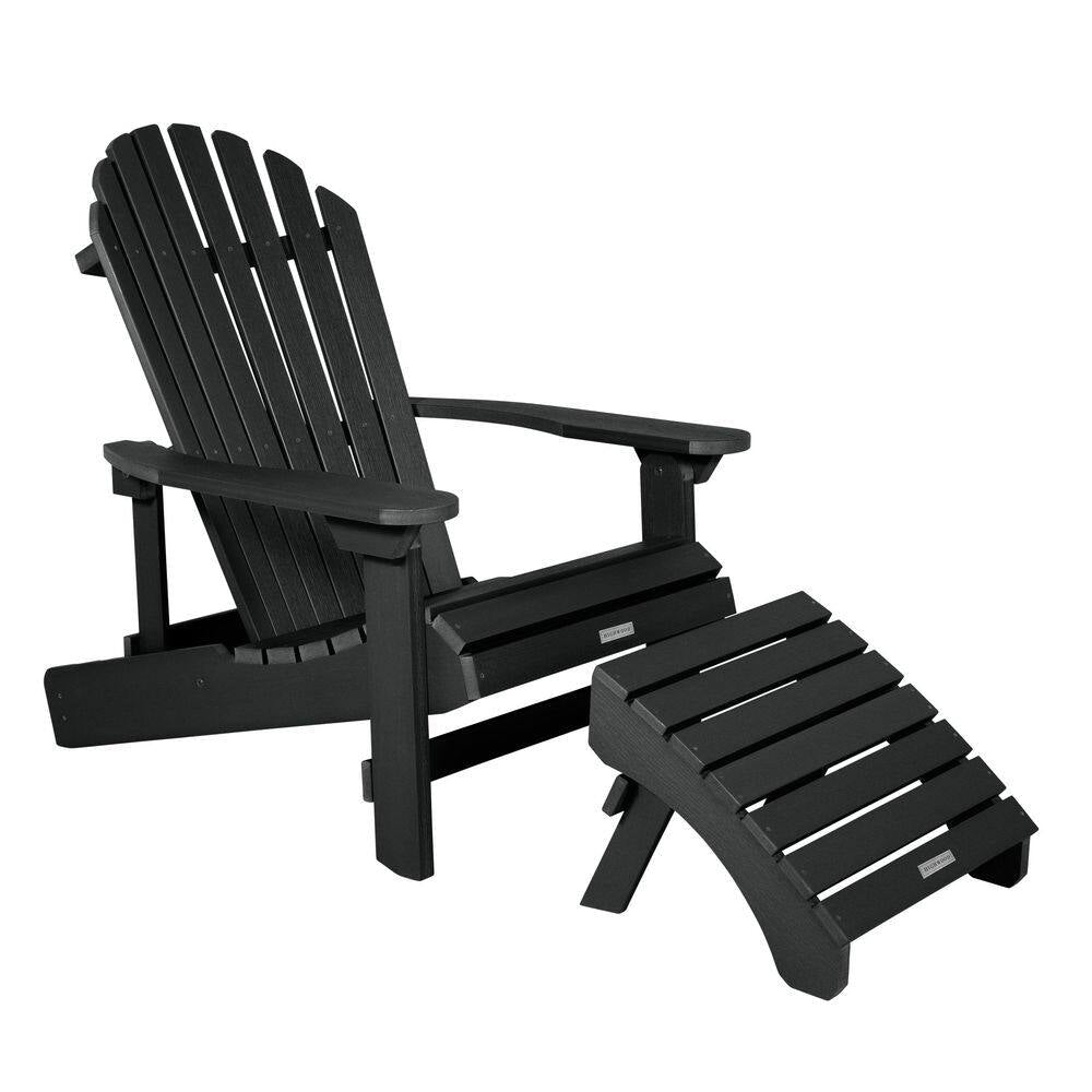King Hamilton Black 2-Piece Eco-Friendly Seating Set