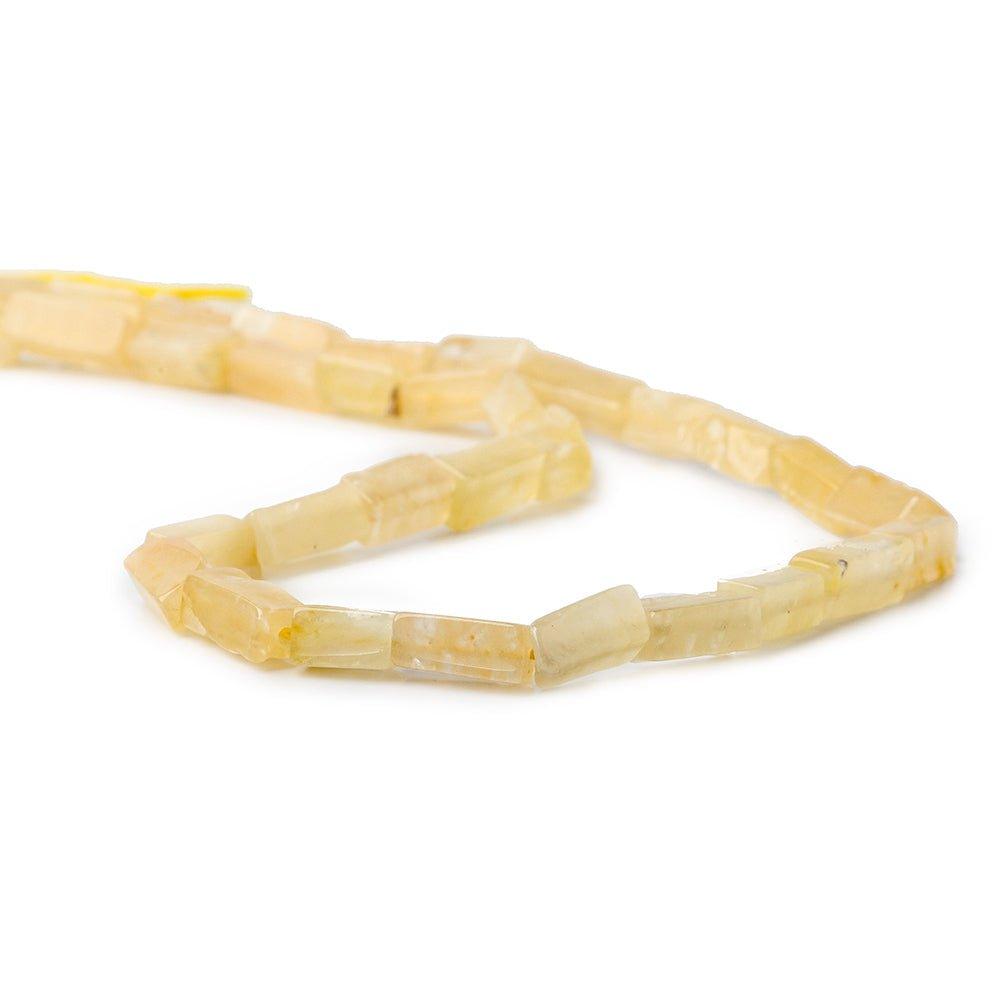 8mm Yellow Aventurine Plain Rectangles 14 inch 34 beads