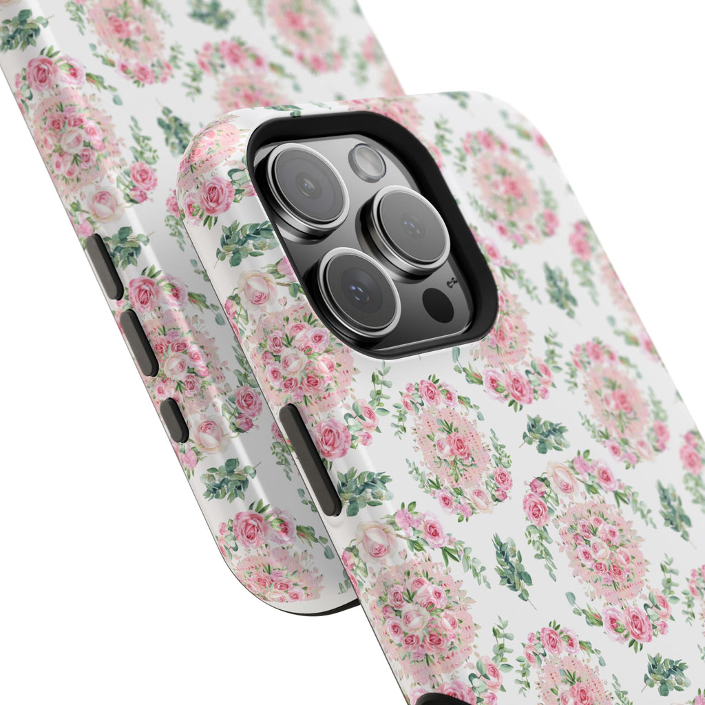 Customizable: Floral Impact-Resistant Phone Case