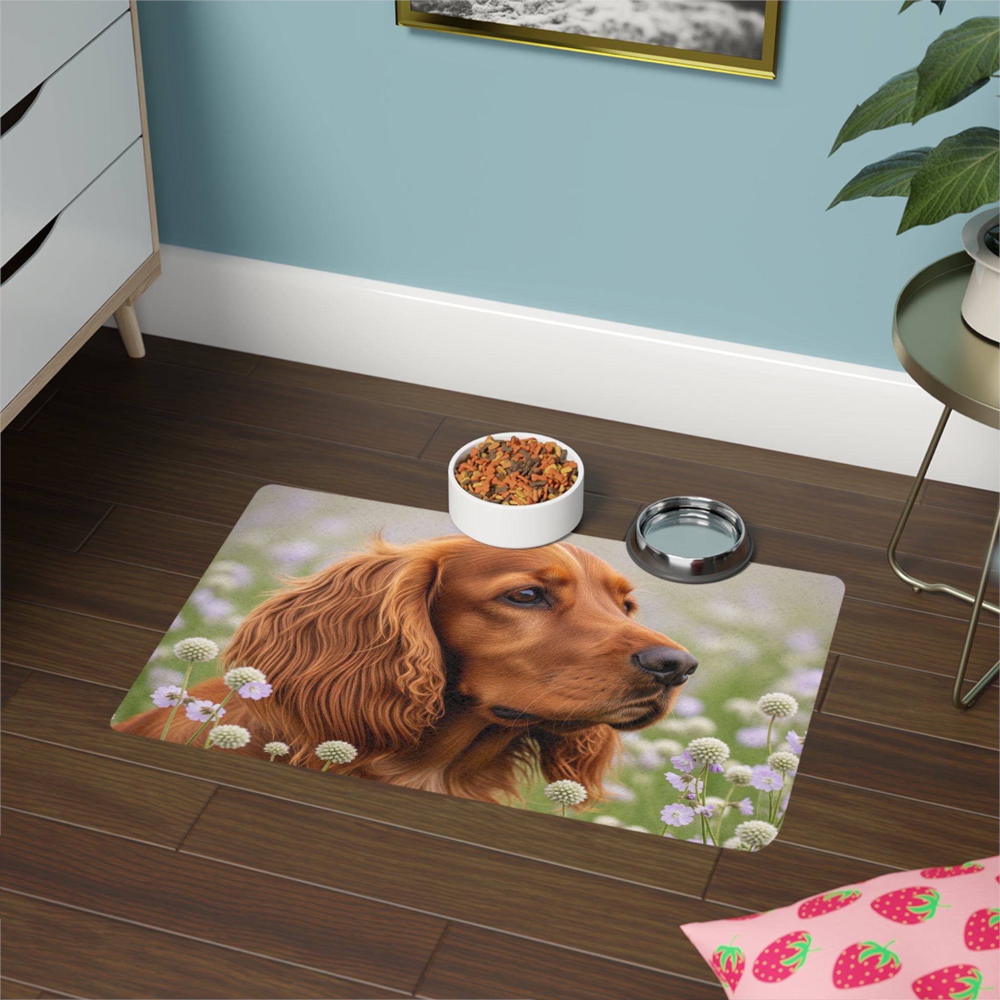 Non-Slip Pet Food Mat – Waterproof Feeding Mat for Dogs