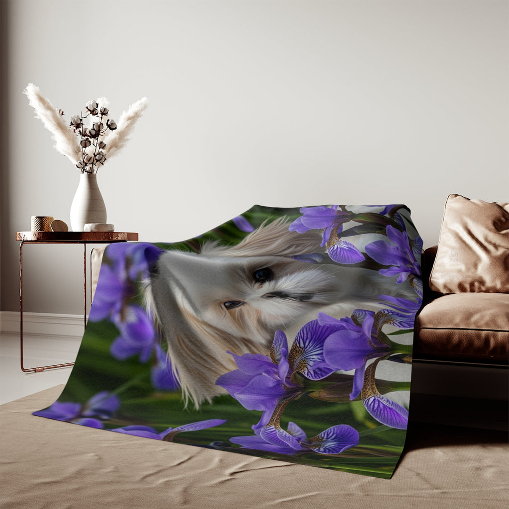 Sweatshirt Blanket – Plush Fleece Throw, 2 Size Options