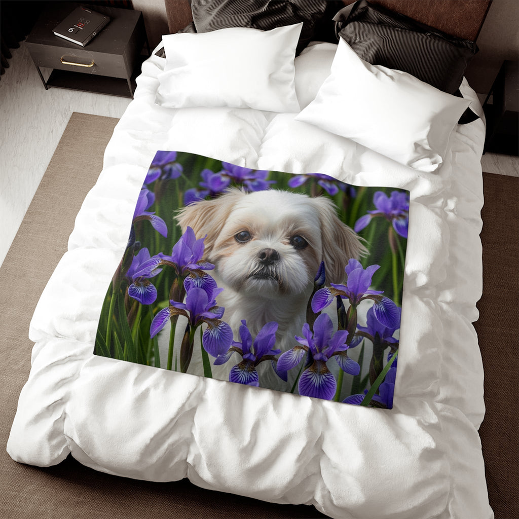 Sweatshirt Blanket – Plush Fleece Throw, 2 Size Options