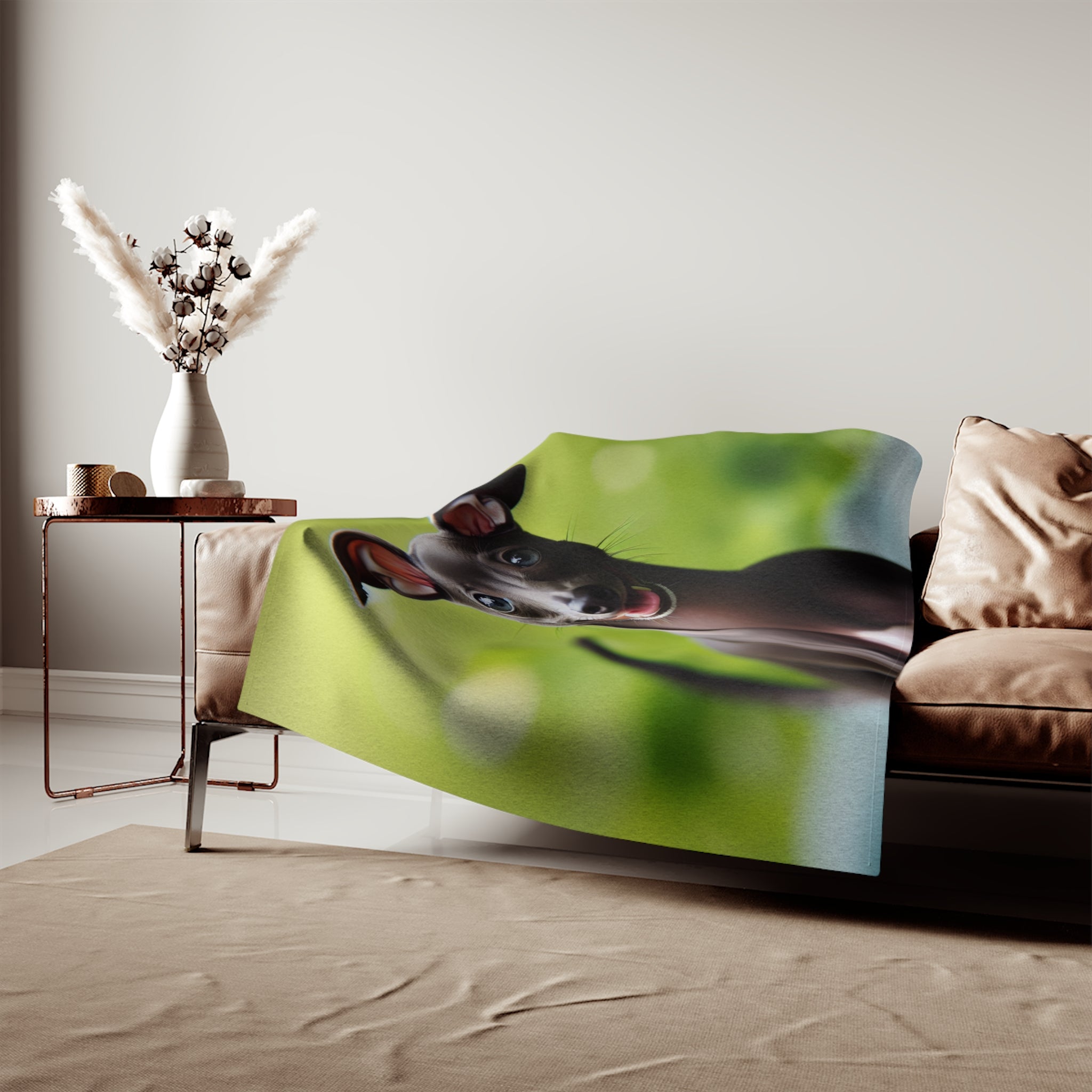 Sweatshirt Blanket – Plush Fleece Throw, 2 Size Options
