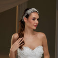 Elegant Bridal Hair Jewelry with Pearls